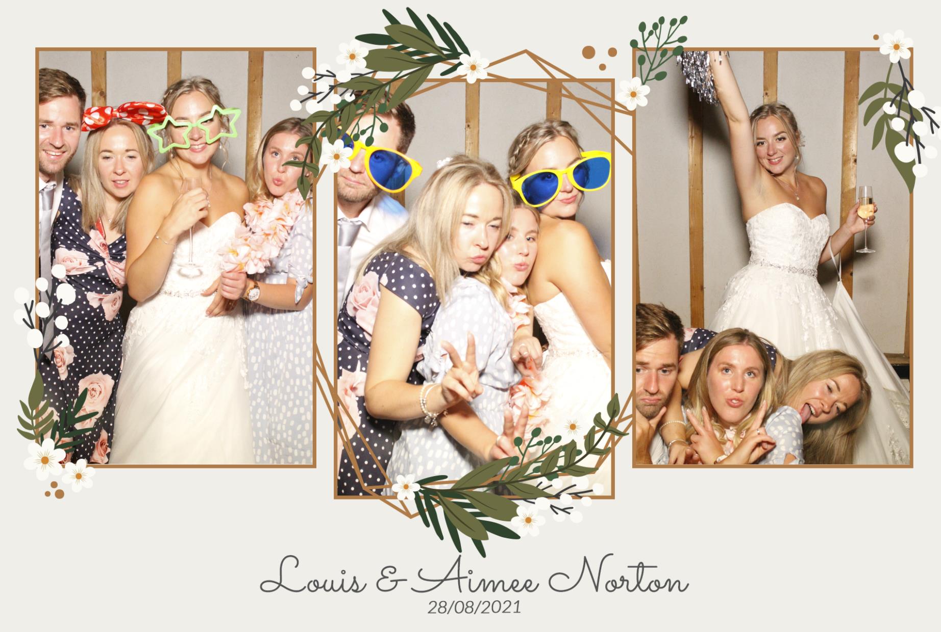 Mr & Mrs Norton | View more photos from the event at gallery.myphotoboothexperience.co.uk/u/MyPhotoBoothExperienceLtd/Mr-Mrs-Norton