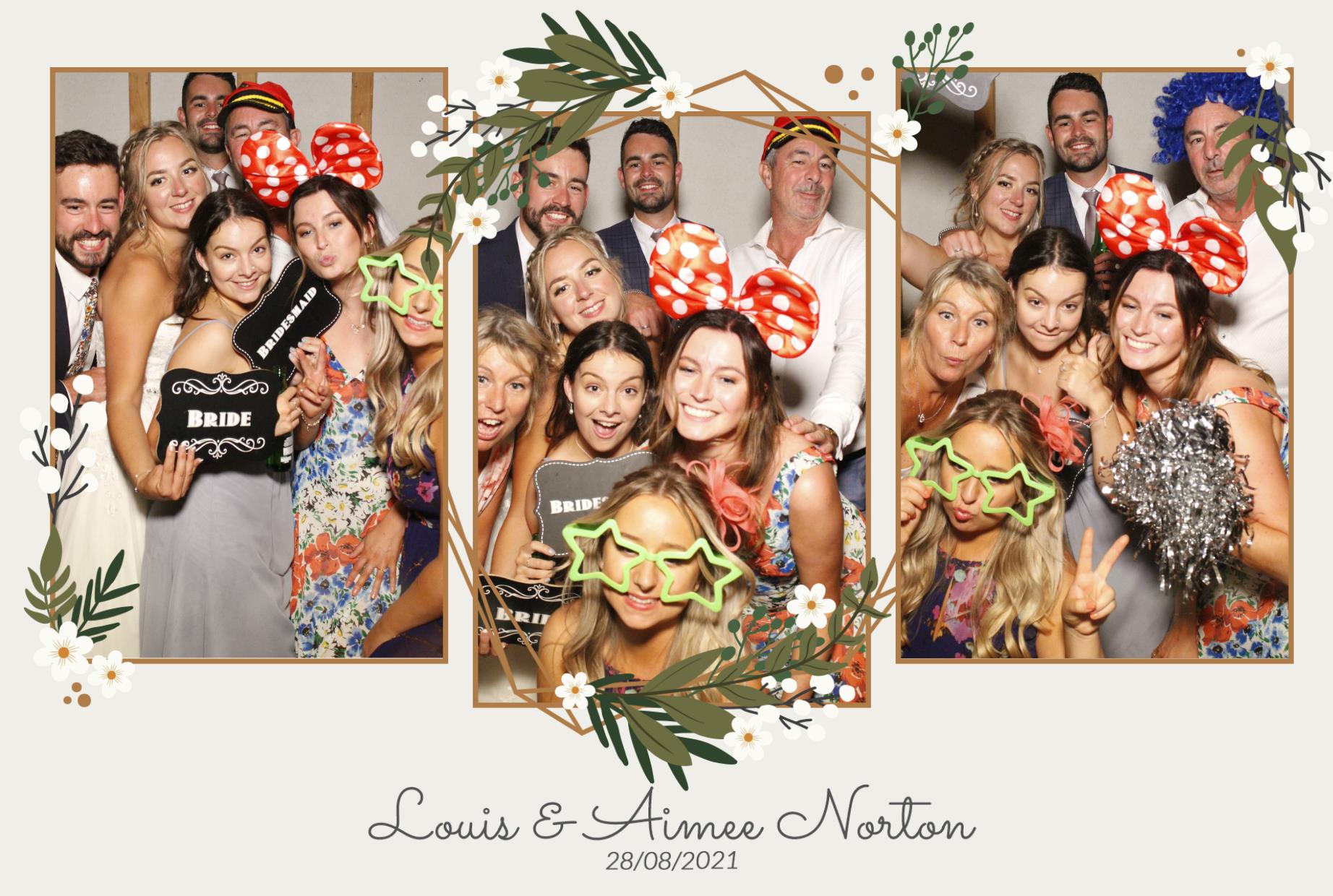 Mr & Mrs Norton | View more photos from the event at gallery.myphotoboothexperience.co.uk/u/MyPhotoBoothExperienceLtd/Mr-Mrs-Norton