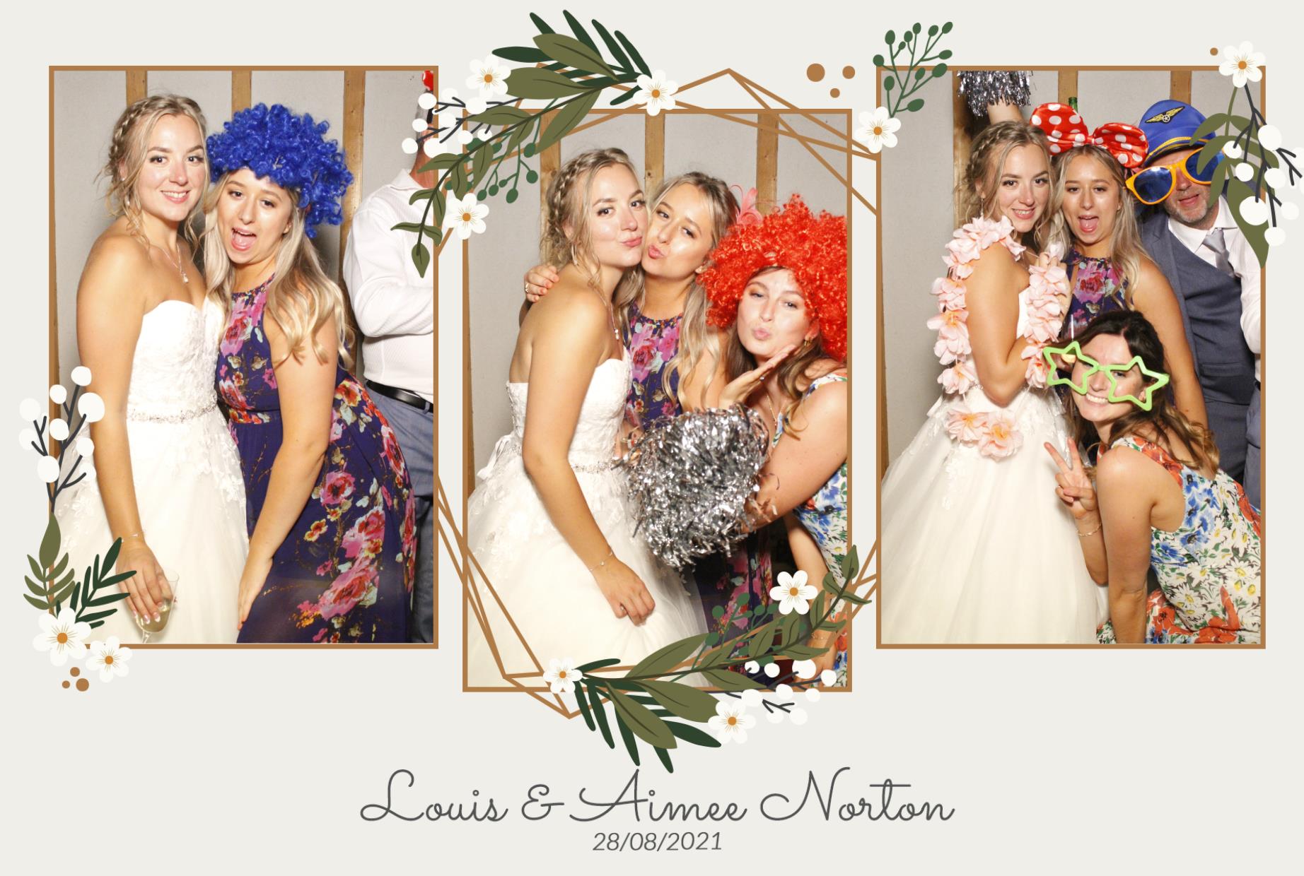 Mr & Mrs Norton | View more photos from the event at gallery.myphotoboothexperience.co.uk/u/MyPhotoBoothExperienceLtd/Mr-Mrs-Norton