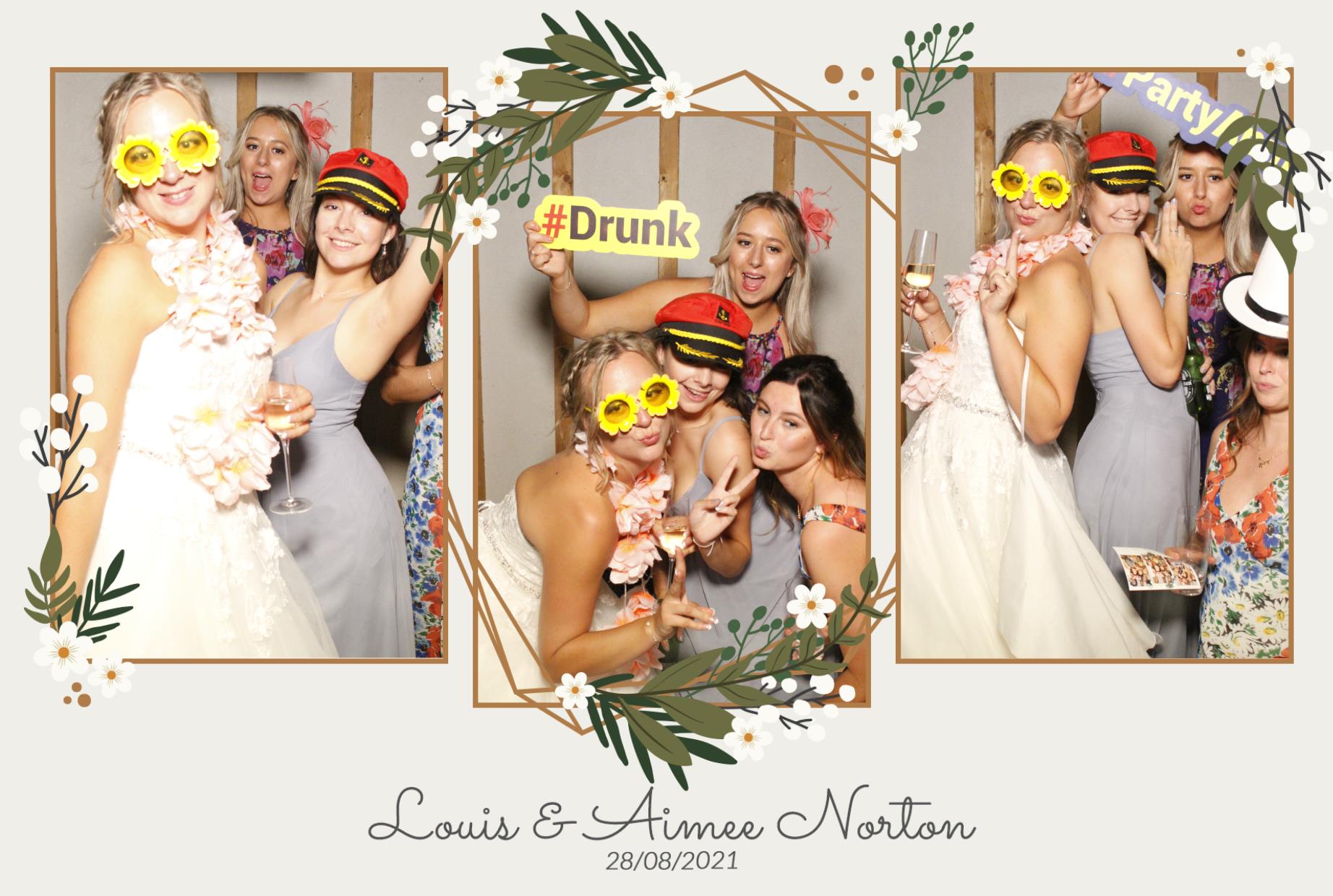 Mr & Mrs Norton | View more photos from the event at gallery.myphotoboothexperience.co.uk/u/MyPhotoBoothExperienceLtd/Mr-Mrs-Norton