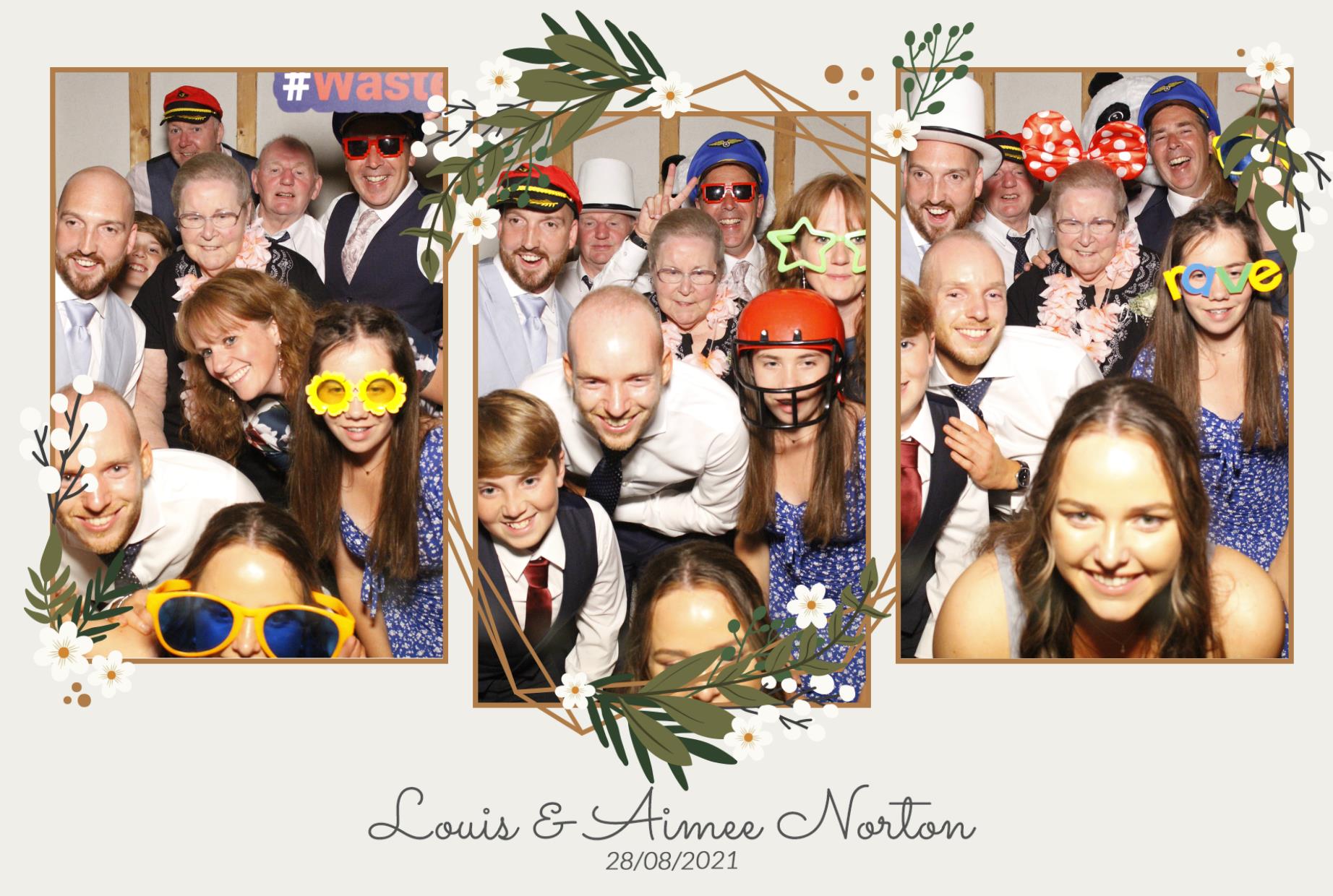 Mr & Mrs Norton | View more photos from the event at gallery.myphotoboothexperience.co.uk/u/MyPhotoBoothExperienceLtd/Mr-Mrs-Norton
