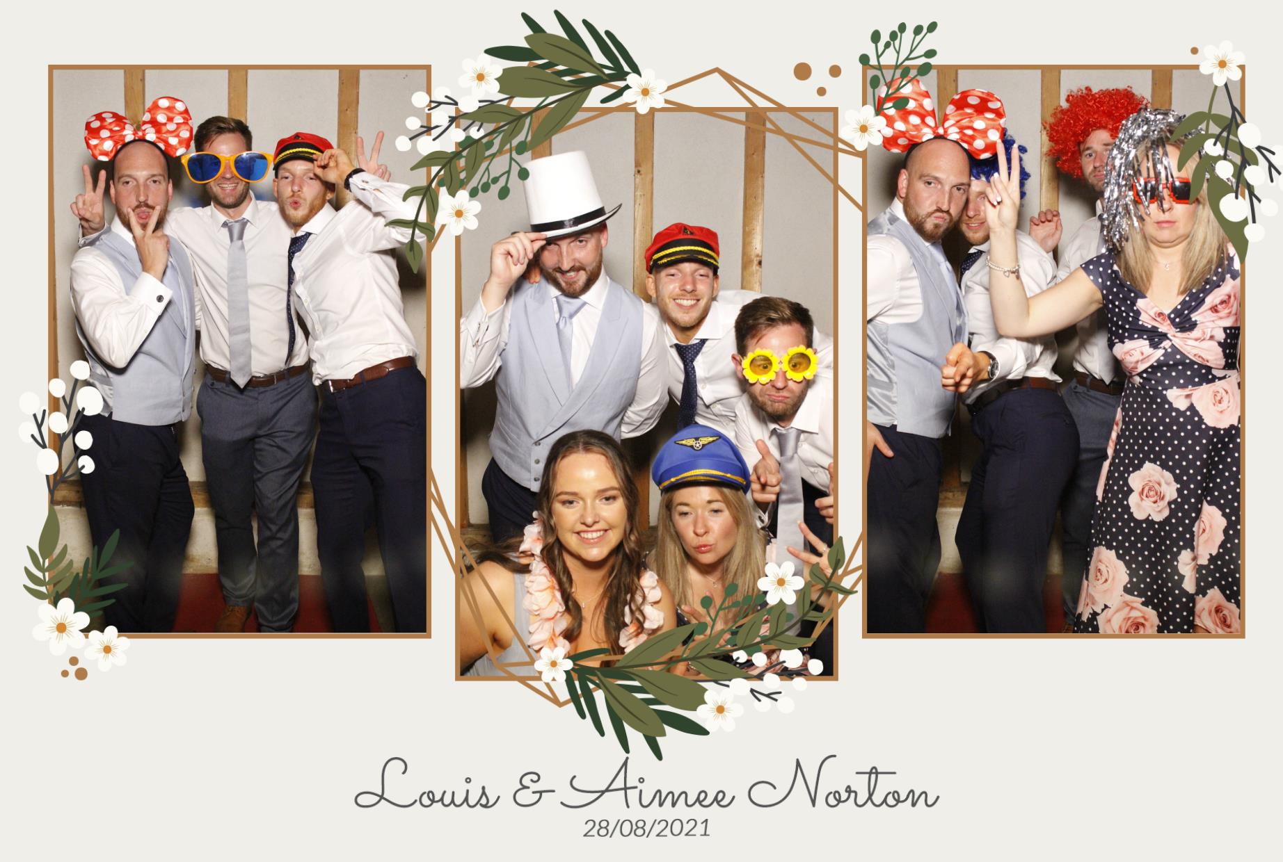 Mr & Mrs Norton | View more photos from the event at gallery.myphotoboothexperience.co.uk/u/MyPhotoBoothExperienceLtd/Mr-Mrs-Norton