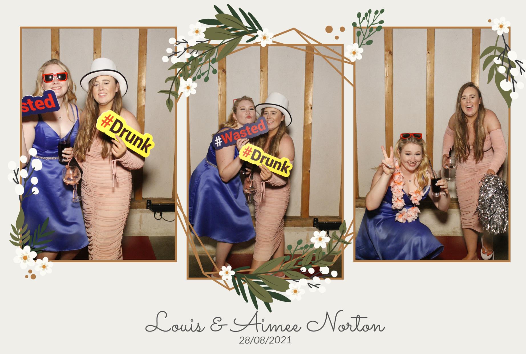 Mr & Mrs Norton | View more photos from the event at gallery.myphotoboothexperience.co.uk/u/MyPhotoBoothExperienceLtd/Mr-Mrs-Norton