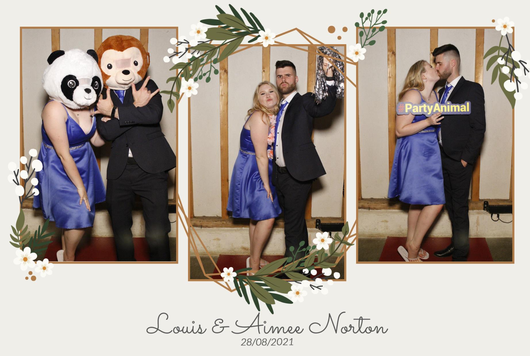 Mr & Mrs Norton | View more photos from the event at gallery.myphotoboothexperience.co.uk/u/MyPhotoBoothExperienceLtd/Mr-Mrs-Norton