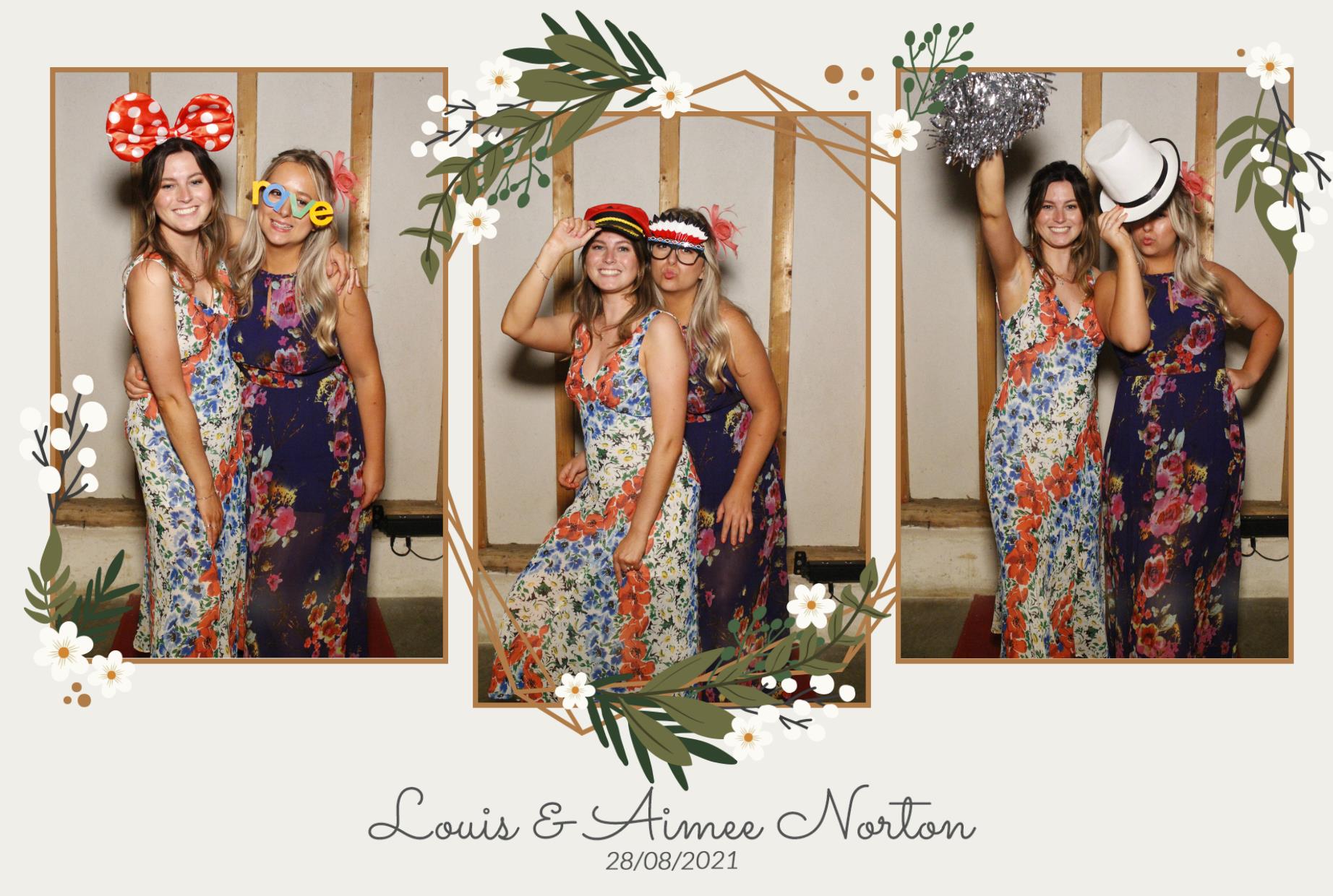 Mr & Mrs Norton | View more photos from the event at gallery.myphotoboothexperience.co.uk/u/MyPhotoBoothExperienceLtd/Mr-Mrs-Norton