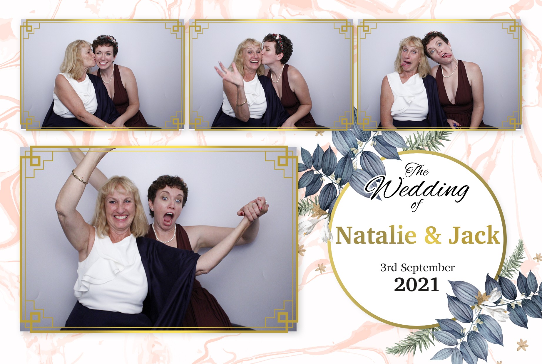 Natalie and Jack's Wedding  | View more photos from the event at gallery.myphotoboothexperience.co.uk/u/MyPhotoBoothExperienceLtd/Natalie-and-Jacks-Wedding