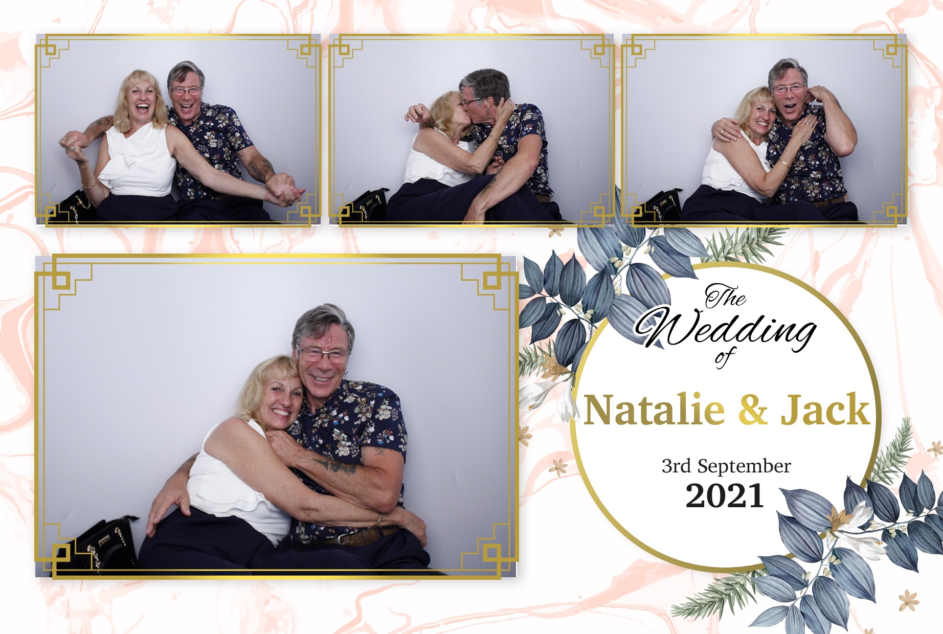 Natalie and Jack's Wedding  | View more photos from the event at gallery.myphotoboothexperience.co.uk/u/MyPhotoBoothExperienceLtd/Natalie-and-Jacks-Wedding