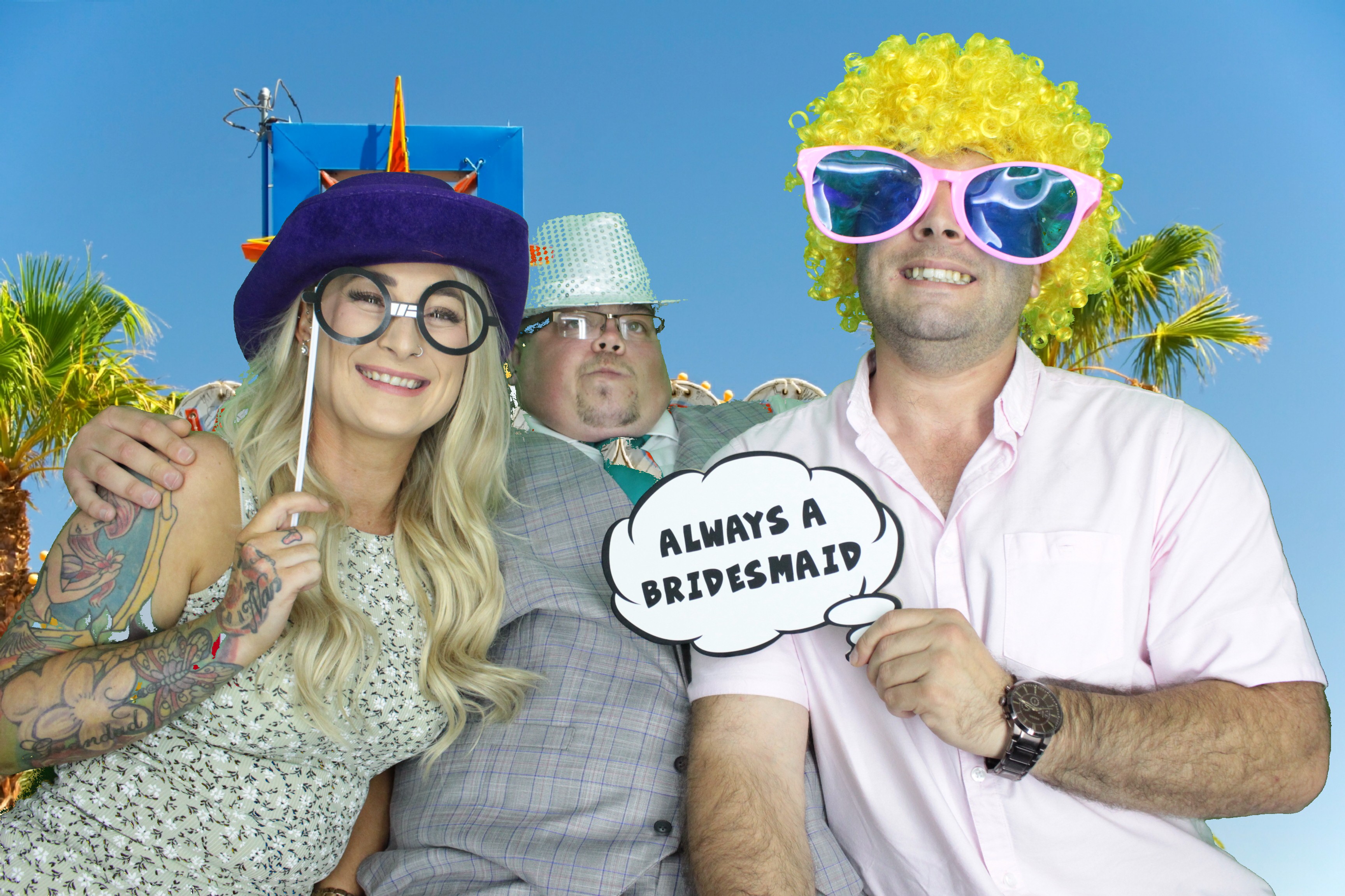 Nicky & Becky's Wedding  | View more photos from the event at gallery.myphotoboothexperience.co.uk/u/MyPhotoBoothExperienceLtd/Nicky-Beckys-Wedding