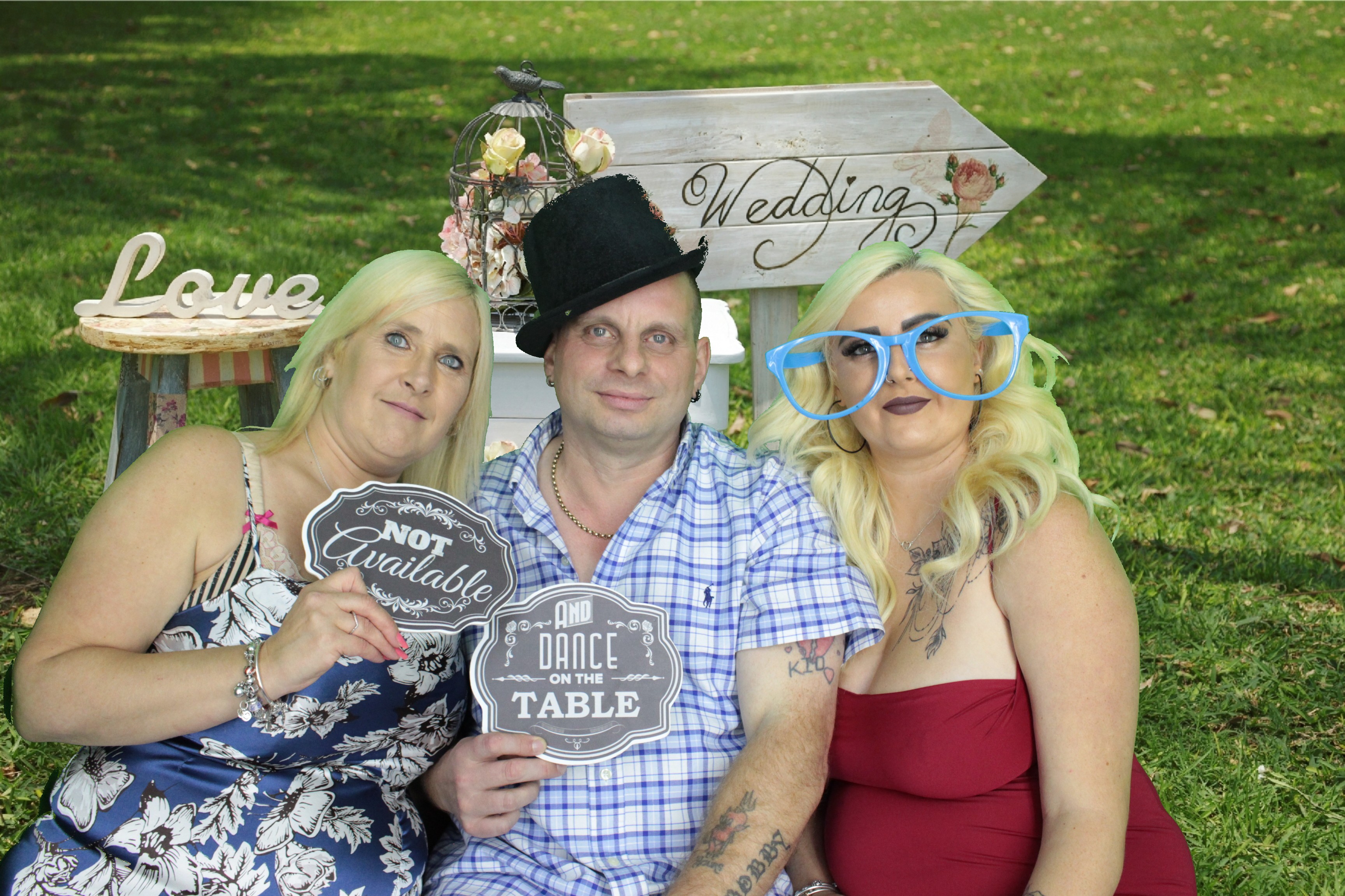 Nicky & Becky's Wedding  | View more photos from the event at gallery.myphotoboothexperience.co.uk/u/MyPhotoBoothExperienceLtd/Nicky-Beckys-Wedding