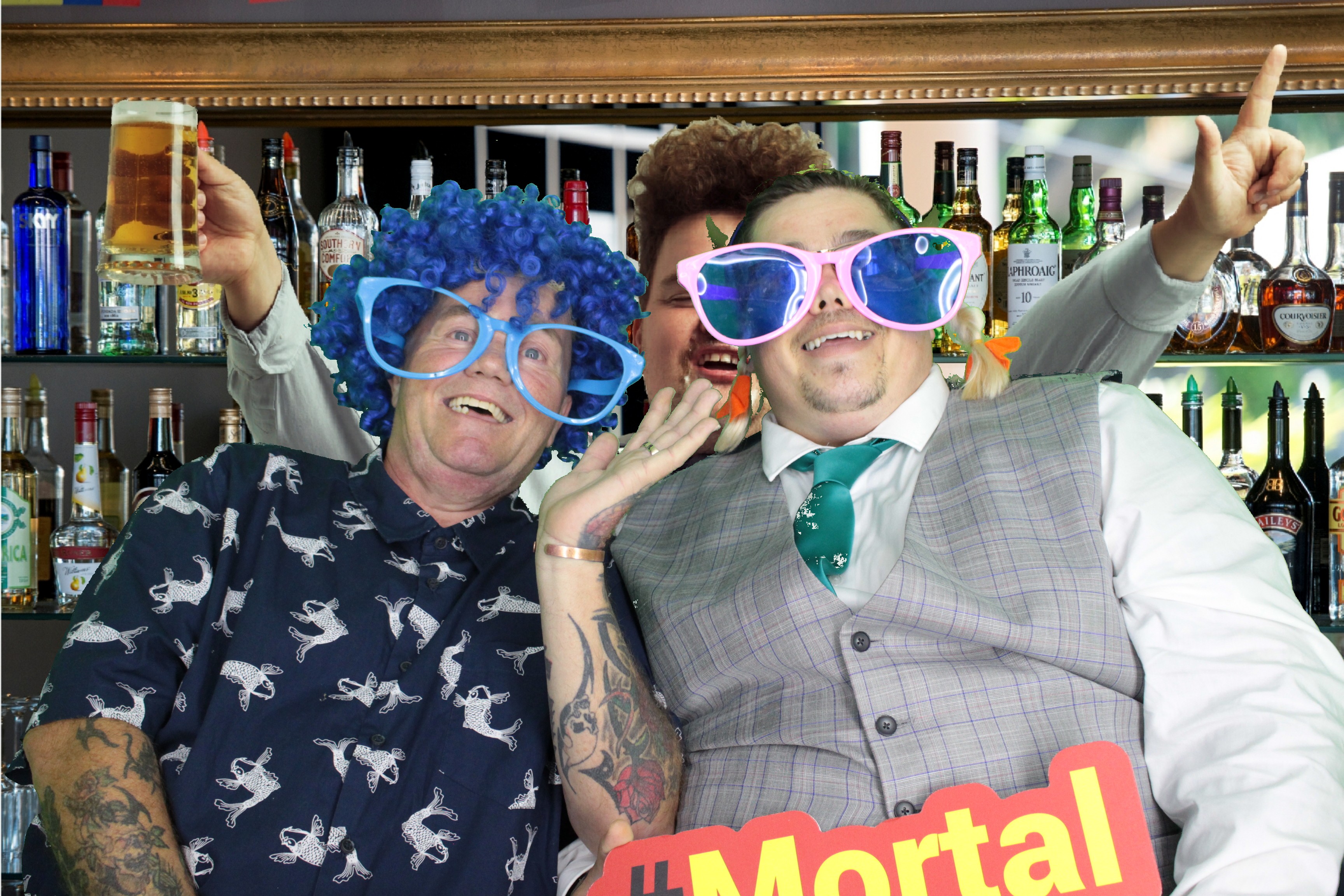 Nicky & Becky's Wedding  | View more photos from the event at gallery.myphotoboothexperience.co.uk/u/MyPhotoBoothExperienceLtd/Nicky-Beckys-Wedding