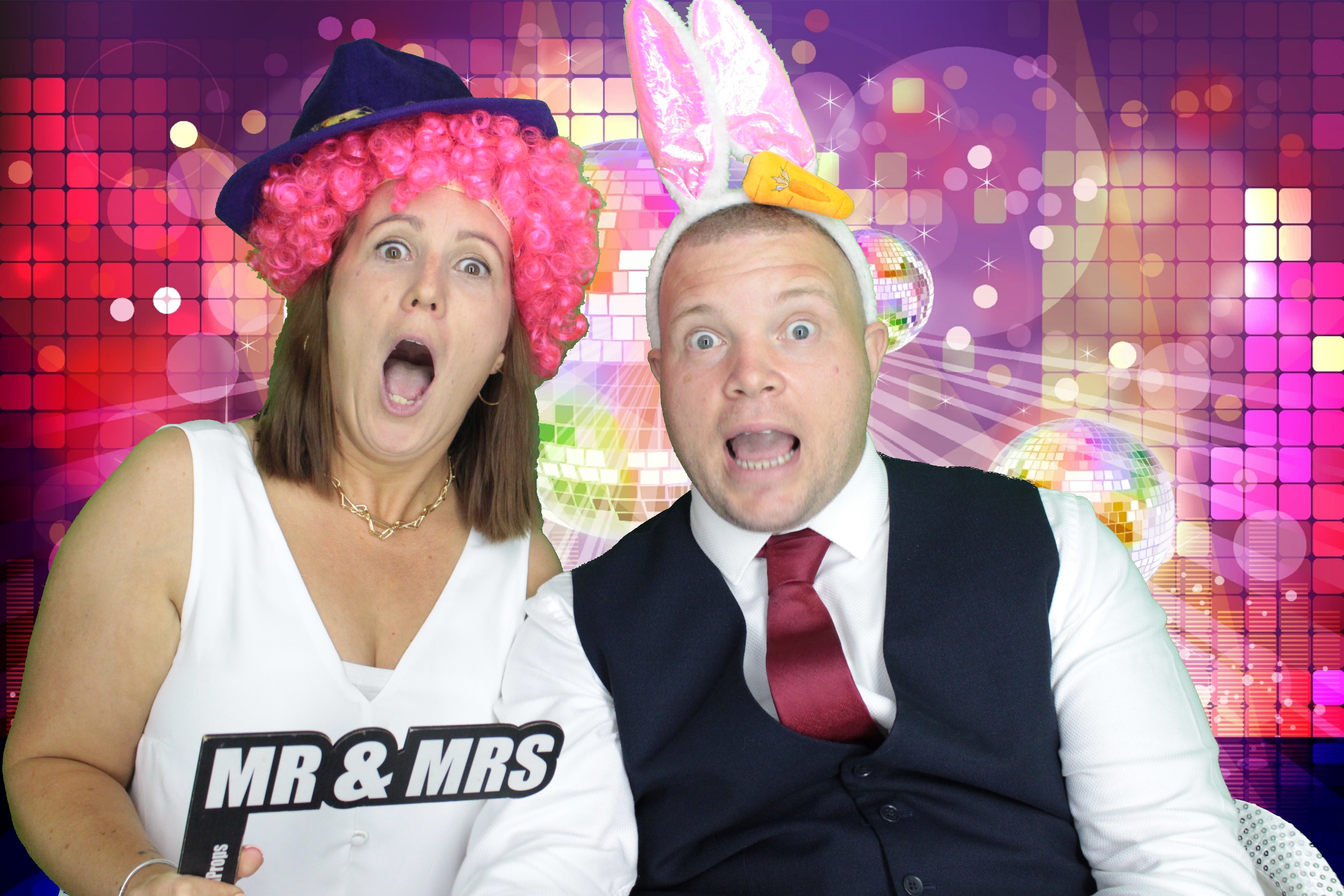 Nicky & Becky's Wedding  | View more photos from the event at gallery.myphotoboothexperience.co.uk/u/MyPhotoBoothExperienceLtd/Nicky-Beckys-Wedding