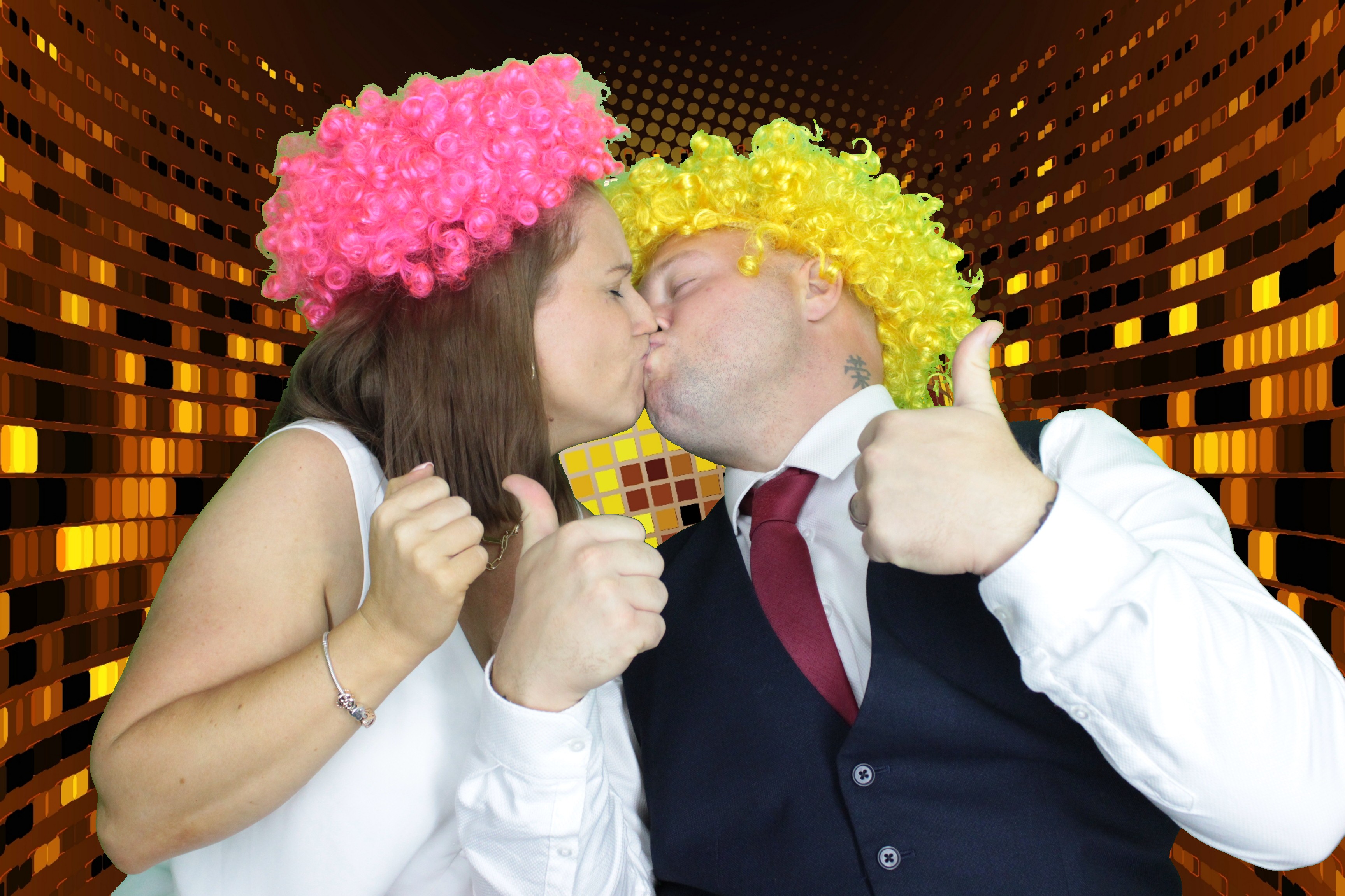 Nicky & Becky's Wedding  | View more photos from the event at gallery.myphotoboothexperience.co.uk/u/MyPhotoBoothExperienceLtd/Nicky-Beckys-Wedding