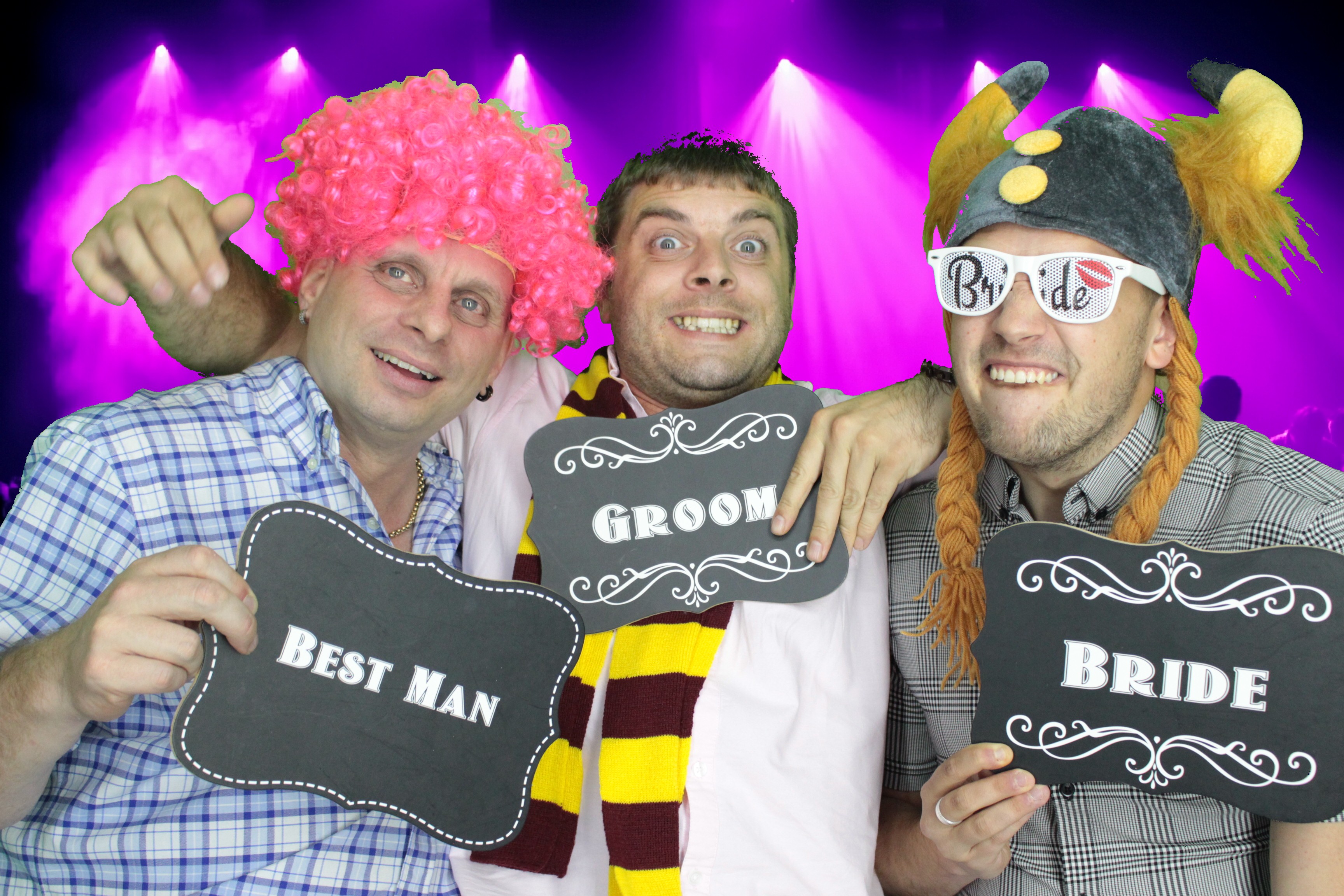 Nicky & Becky's Wedding  | View more photos from the event at gallery.myphotoboothexperience.co.uk/u/MyPhotoBoothExperienceLtd/Nicky-Beckys-Wedding