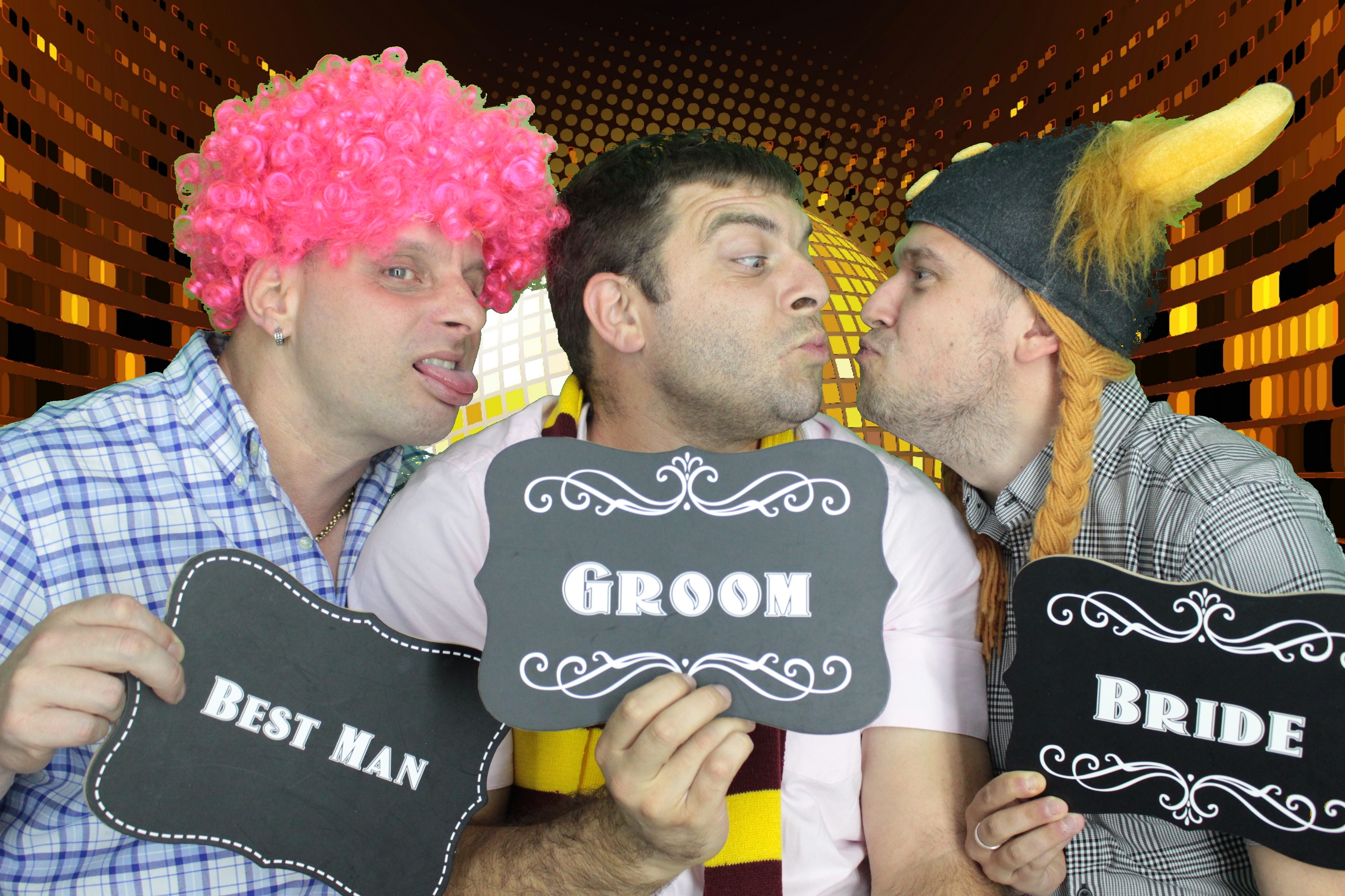 Nicky & Becky's Wedding  | View more photos from the event at gallery.myphotoboothexperience.co.uk/u/MyPhotoBoothExperienceLtd/Nicky-Beckys-Wedding