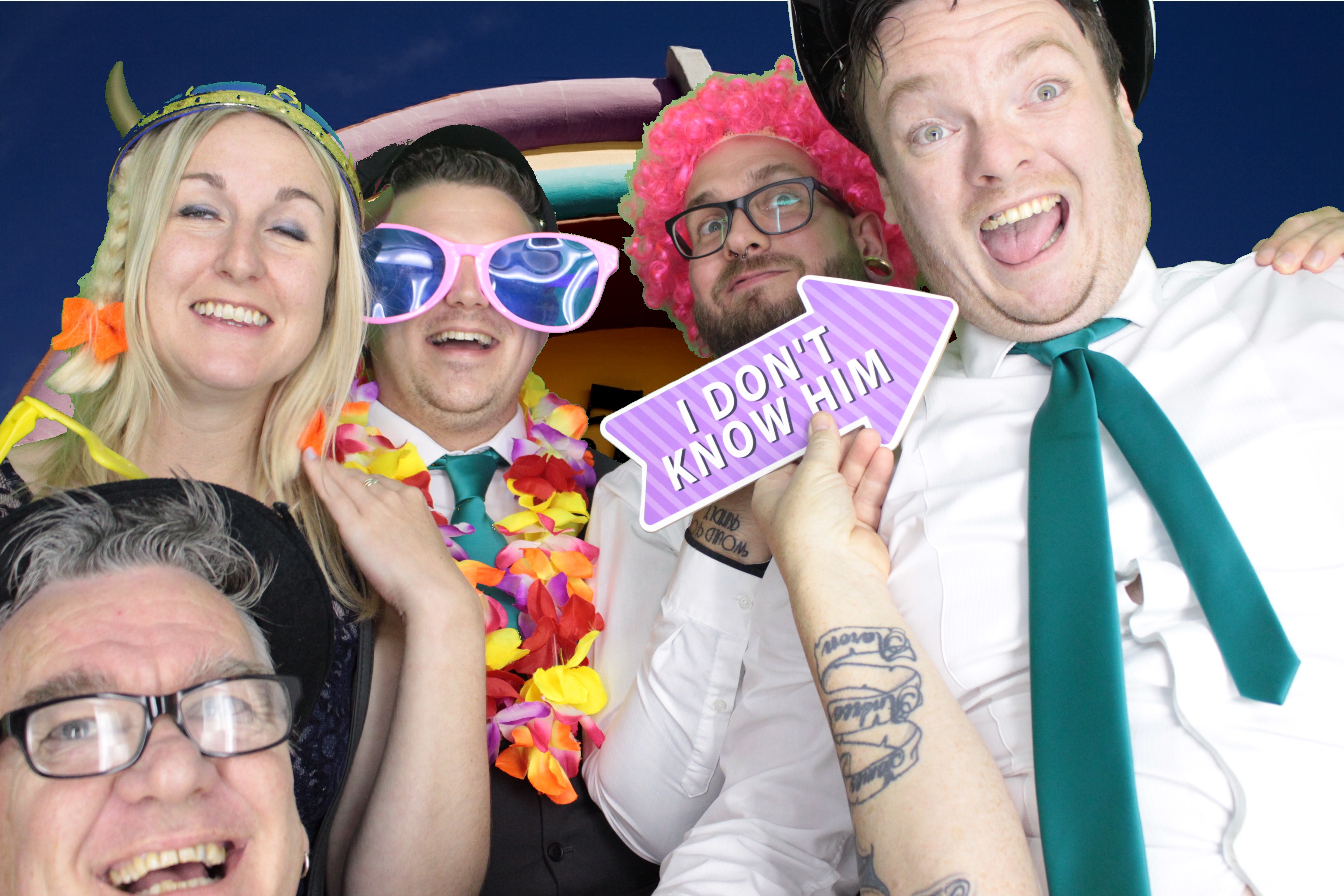 Nicky & Becky's Wedding  | View more photos from the event at gallery.myphotoboothexperience.co.uk/u/MyPhotoBoothExperienceLtd/Nicky-Beckys-Wedding