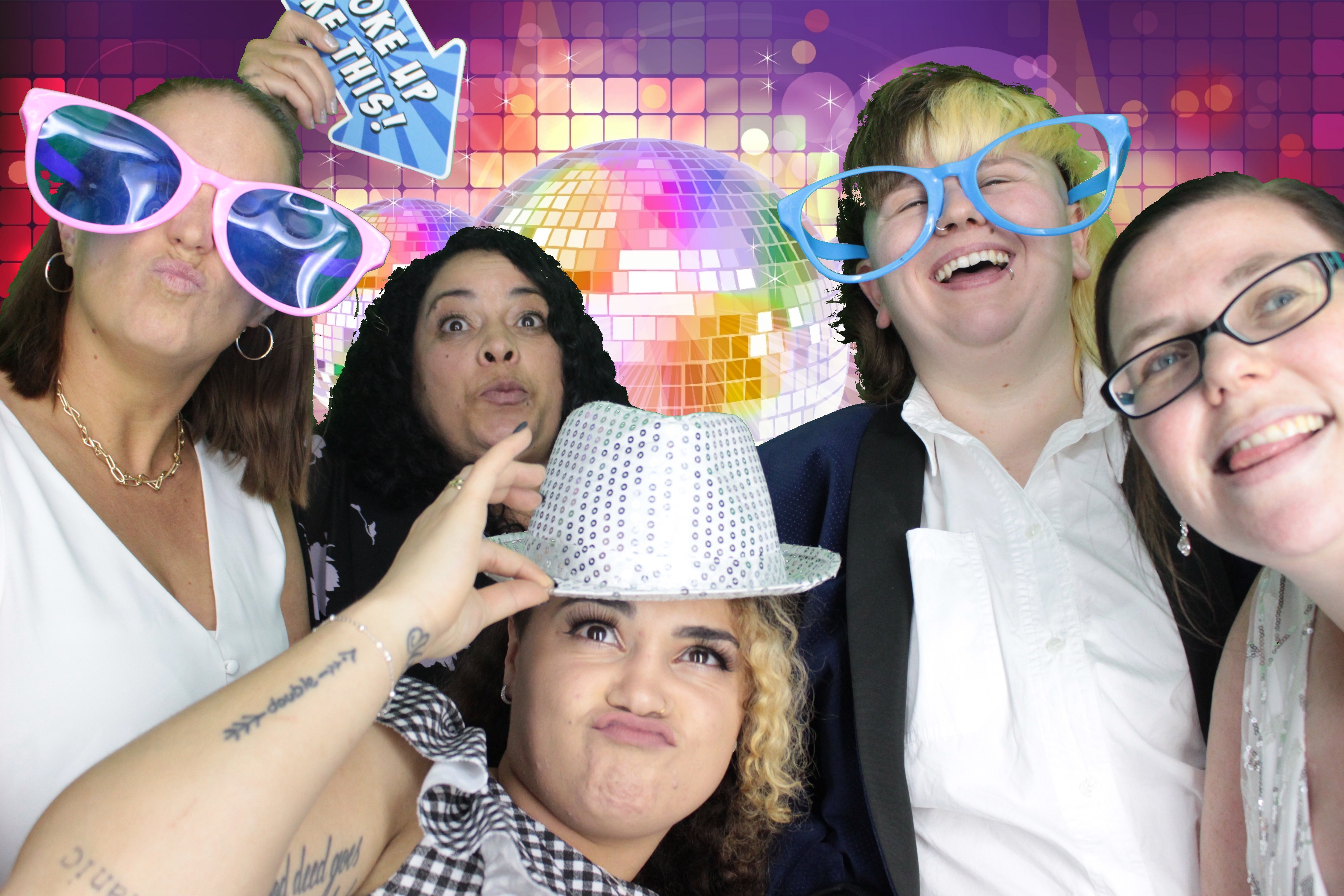Nicky & Becky's Wedding  | View more photos from the event at gallery.myphotoboothexperience.co.uk/u/MyPhotoBoothExperienceLtd/Nicky-Beckys-Wedding