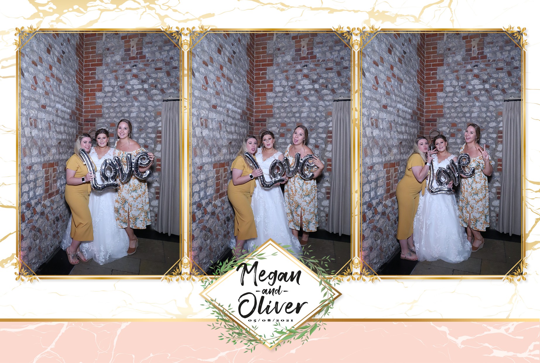 Oliver and Megan's Wedding | View more photos from the event at gallery.myphotoboothexperience.co.uk/u/MyPhotoBoothExperienceLtd/Oliver-and-Megans-Wedding