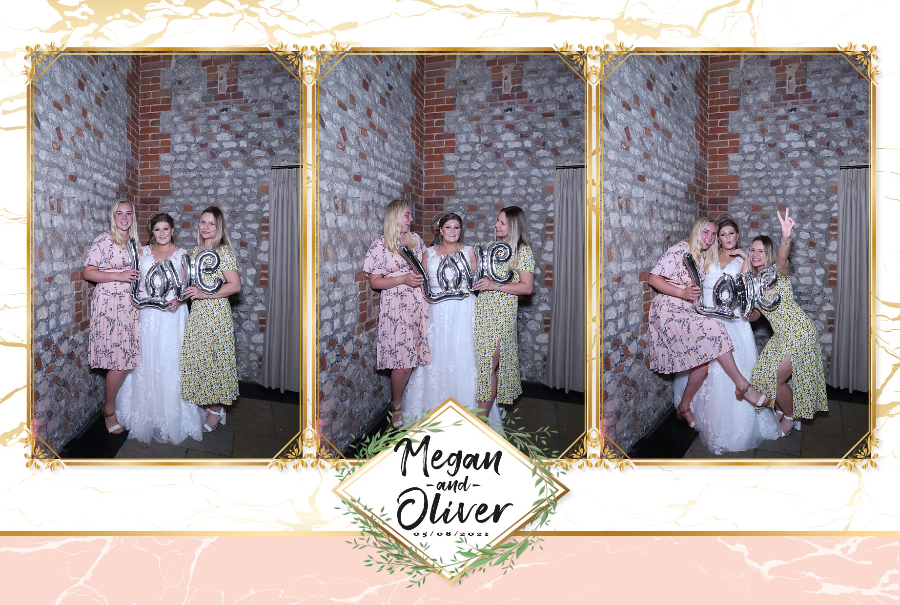 Oliver and Megan's Wedding | View more photos from the event at gallery.myphotoboothexperience.co.uk/u/MyPhotoBoothExperienceLtd/Oliver-and-Megans-Wedding