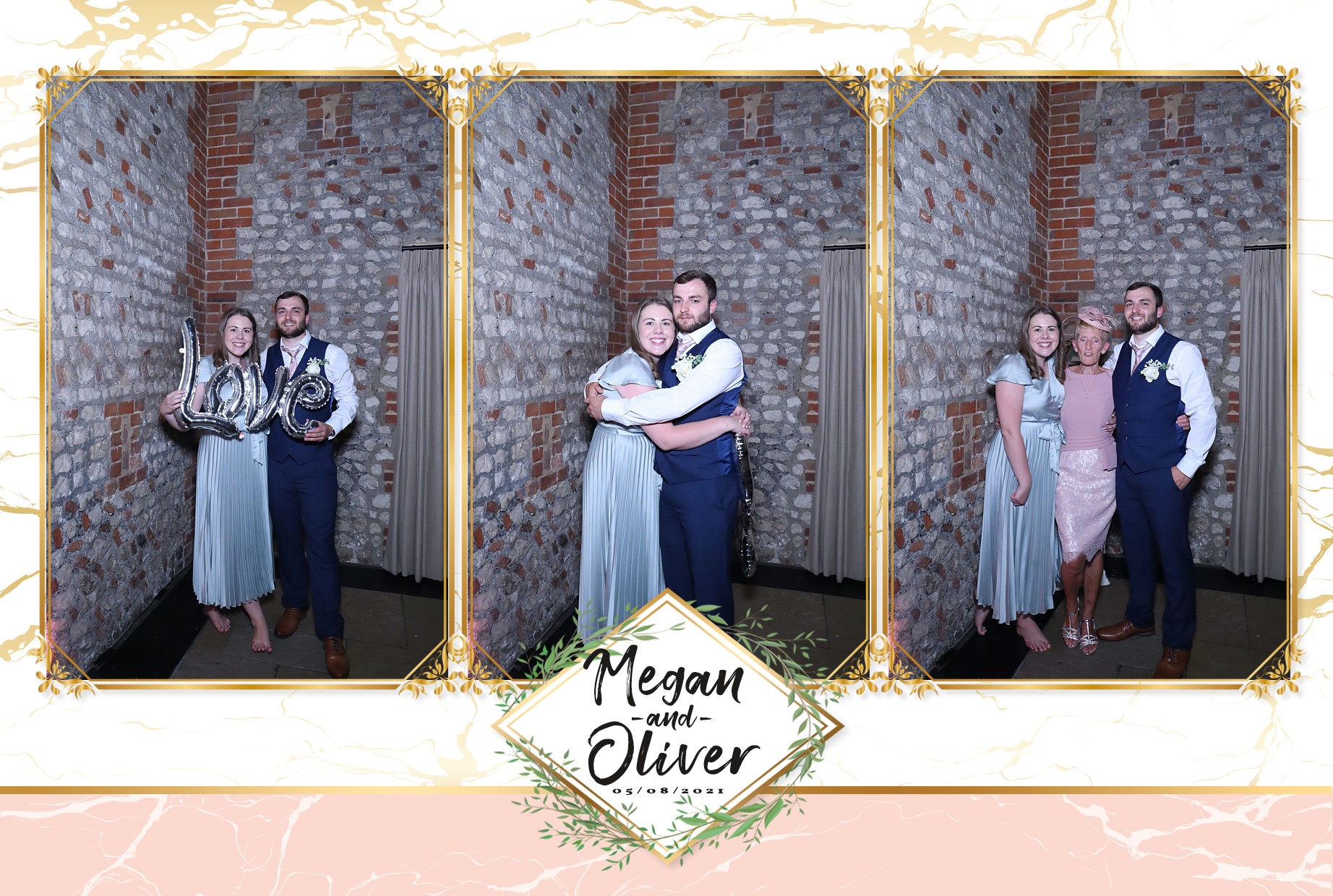 Oliver and Megan's Wedding | View more photos from the event at gallery.myphotoboothexperience.co.uk/u/MyPhotoBoothExperienceLtd/Oliver-and-Megans-Wedding