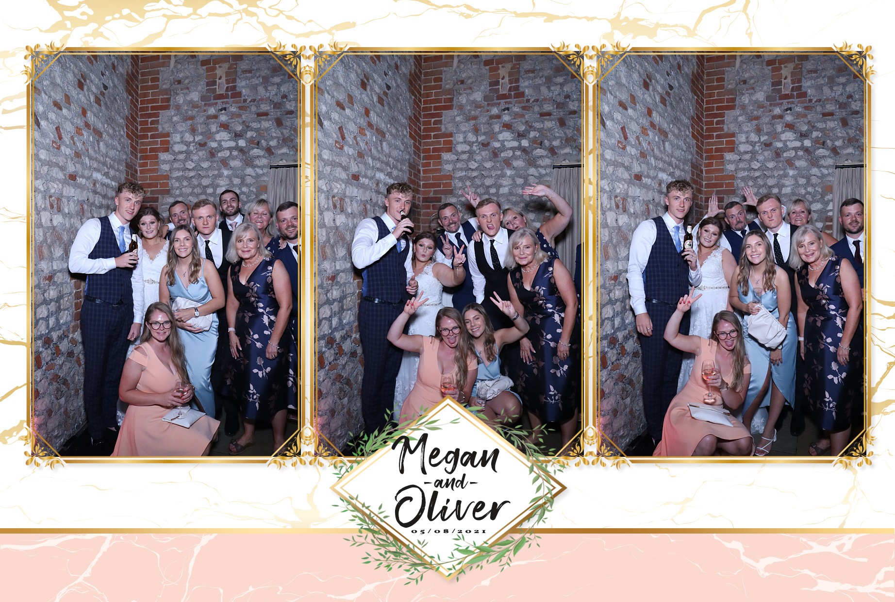 Oliver and Megan's Wedding | View more photos from the event at gallery.myphotoboothexperience.co.uk/u/MyPhotoBoothExperienceLtd/Oliver-and-Megans-Wedding