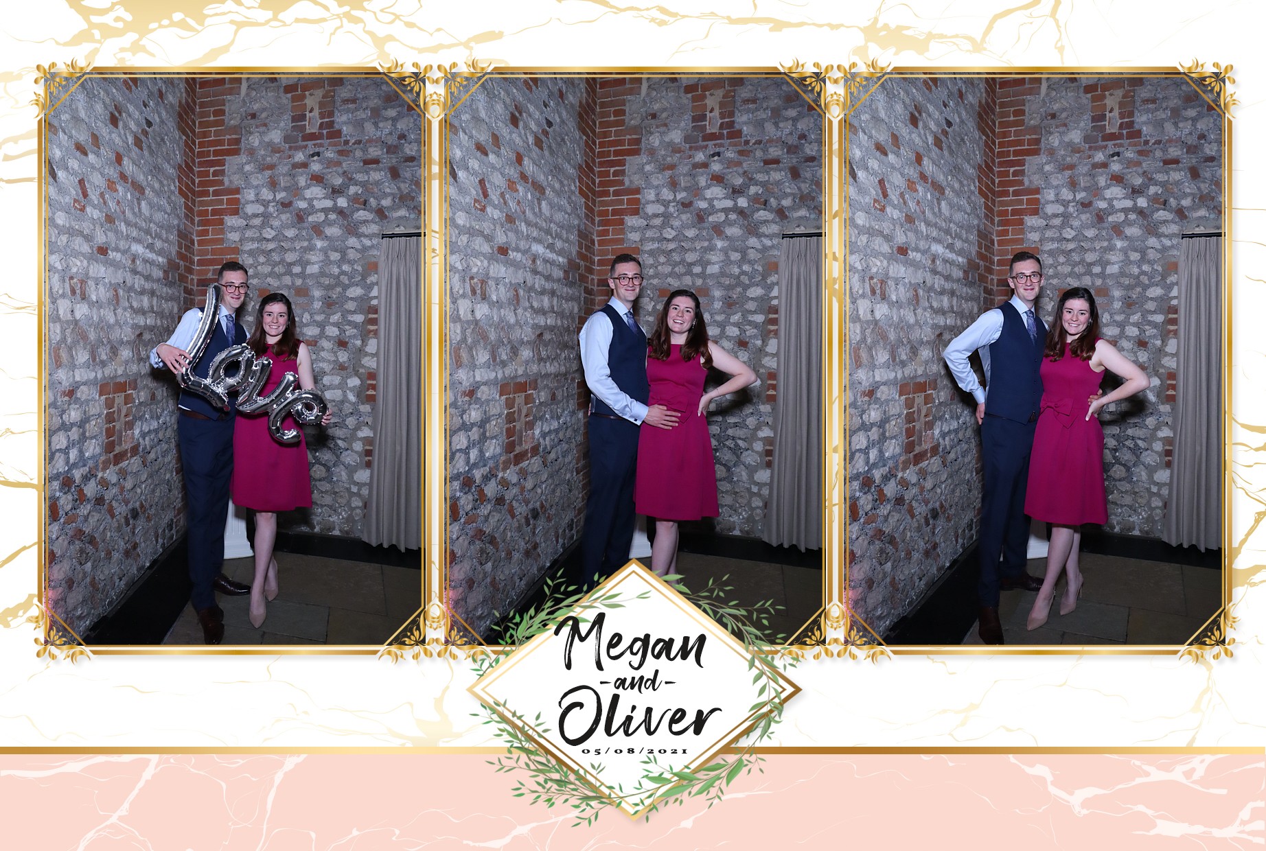 Oliver and Megan's Wedding | View more photos from the event at gallery.myphotoboothexperience.co.uk/u/MyPhotoBoothExperienceLtd/Oliver-and-Megans-Wedding