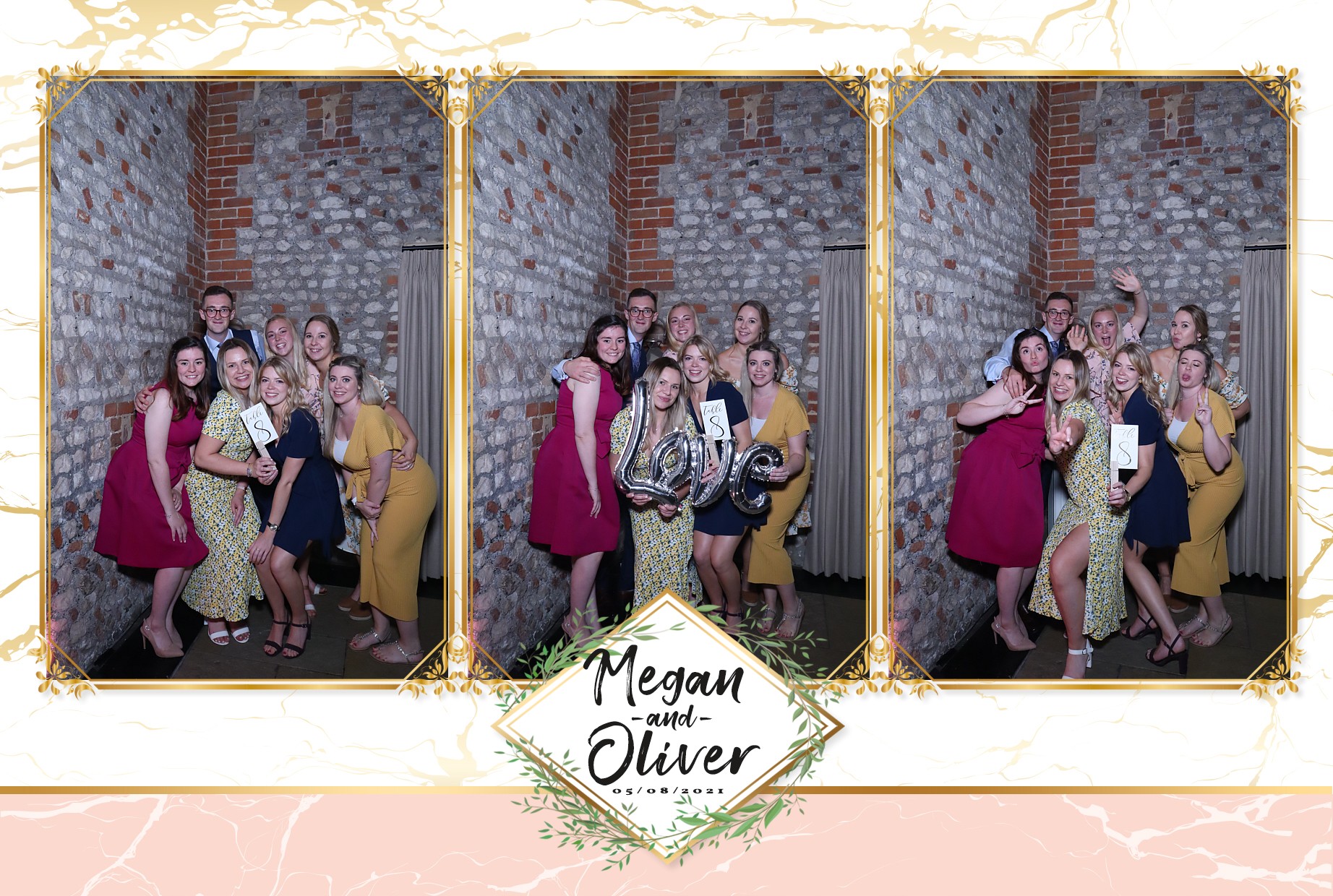 Oliver and Megan's Wedding | View more photos from the event at gallery.myphotoboothexperience.co.uk/u/MyPhotoBoothExperienceLtd/Oliver-and-Megans-Wedding