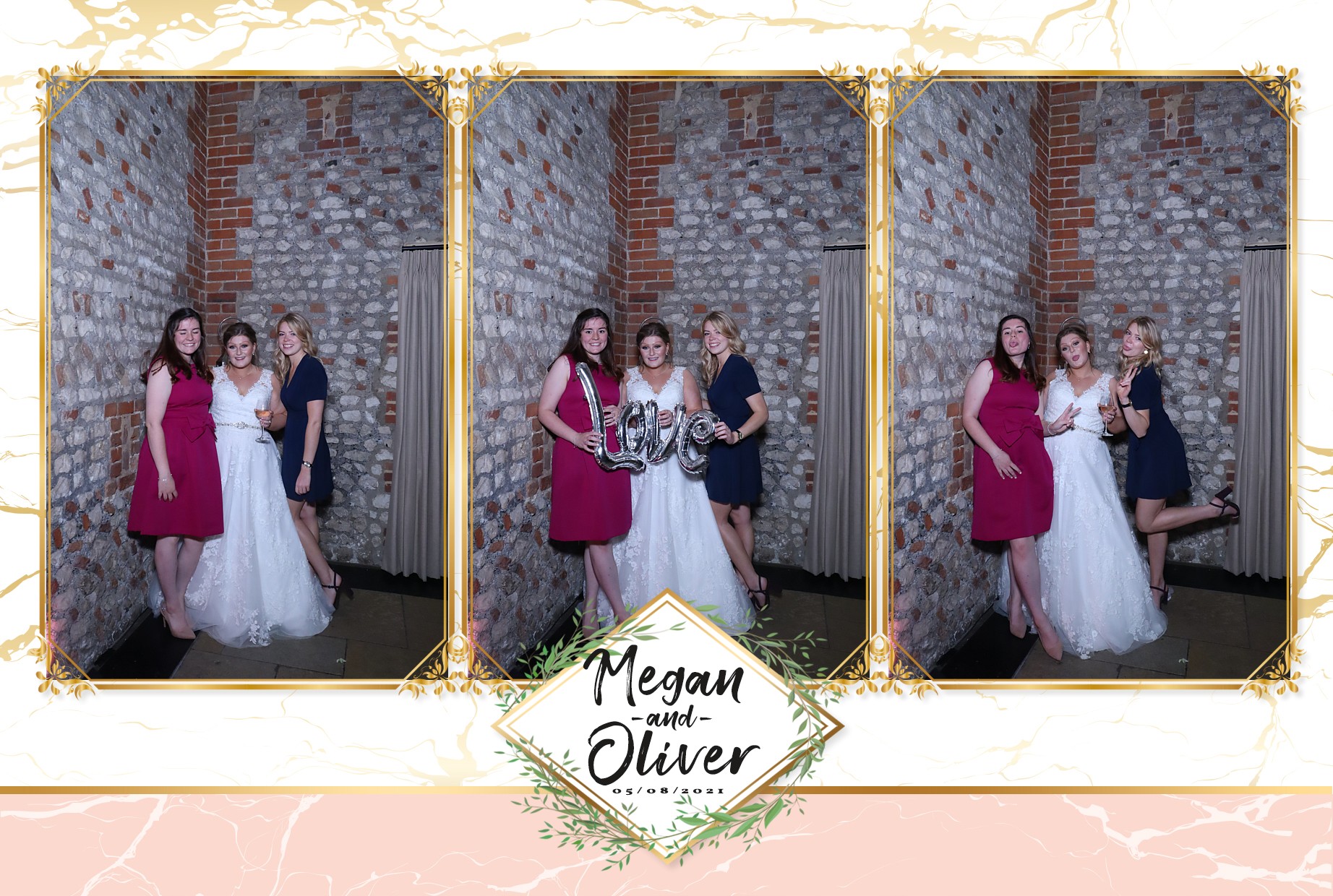 Oliver and Megan's Wedding | View more photos from the event at gallery.myphotoboothexperience.co.uk/u/MyPhotoBoothExperienceLtd/Oliver-and-Megans-Wedding