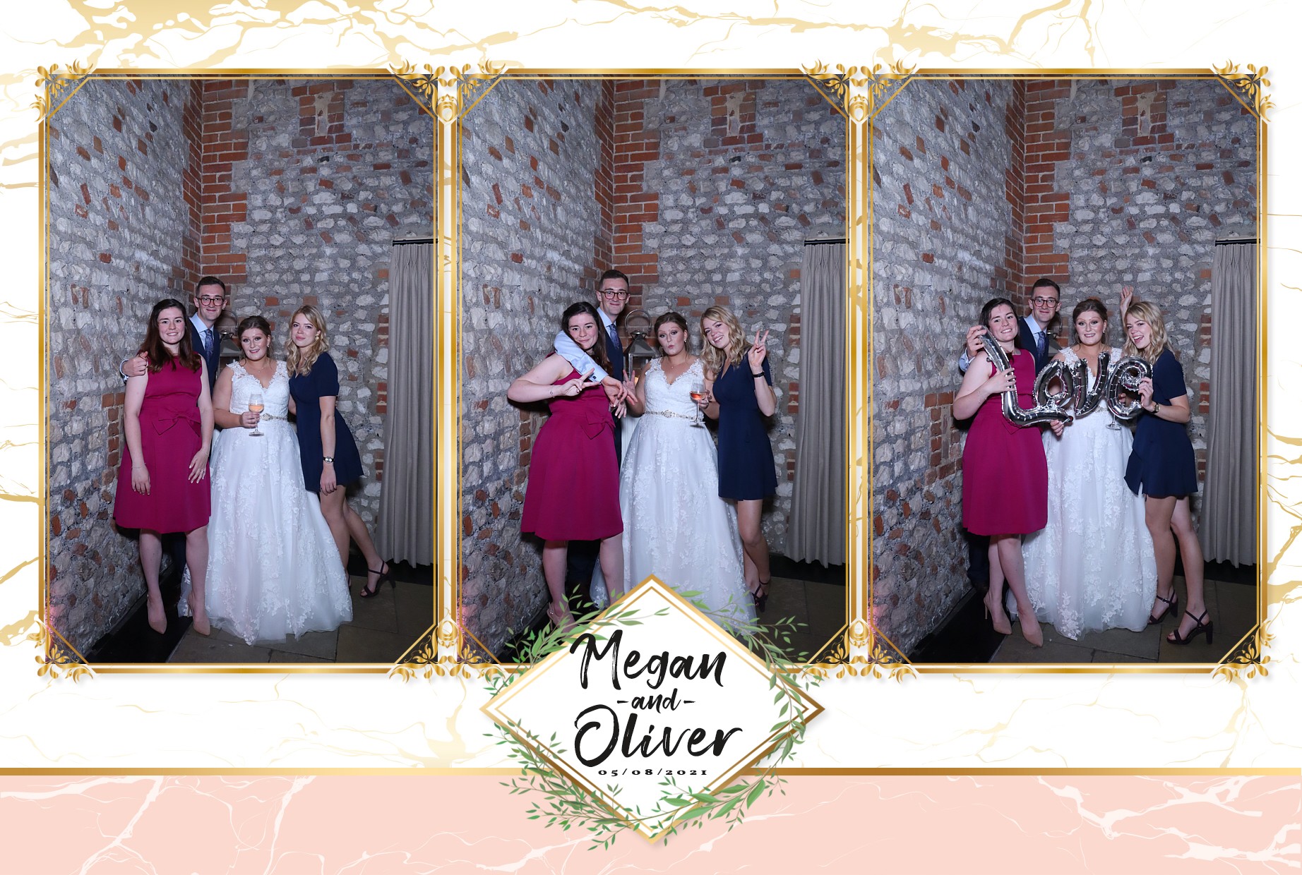 Oliver and Megan's Wedding | View more photos from the event at gallery.myphotoboothexperience.co.uk/u/MyPhotoBoothExperienceLtd/Oliver-and-Megans-Wedding