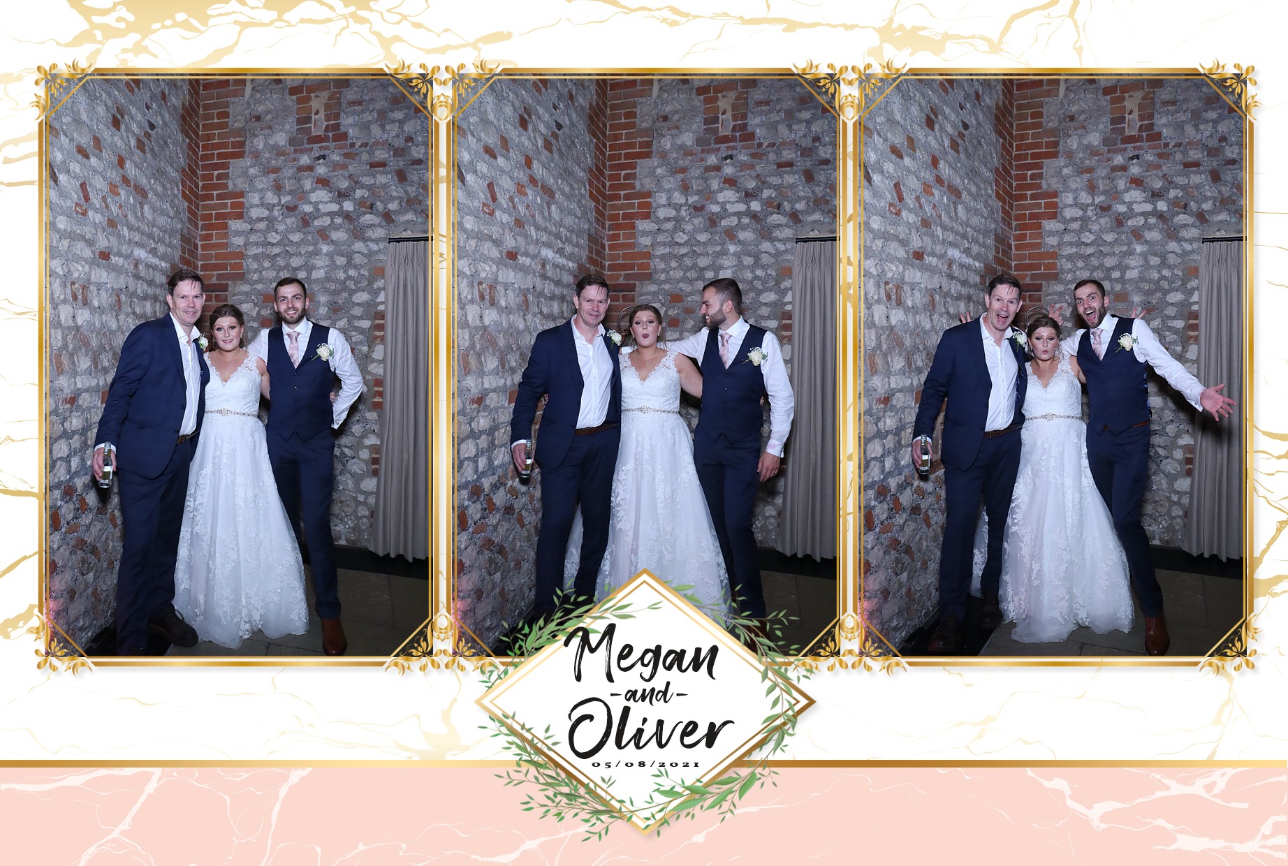 Oliver and Megan's Wedding | View more photos from the event at gallery.myphotoboothexperience.co.uk/u/MyPhotoBoothExperienceLtd/Oliver-and-Megans-Wedding
