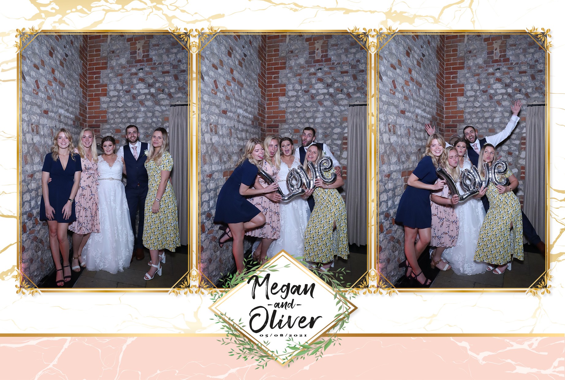 Oliver and Megan's Wedding | View more photos from the event at gallery.myphotoboothexperience.co.uk/u/MyPhotoBoothExperienceLtd/Oliver-and-Megans-Wedding