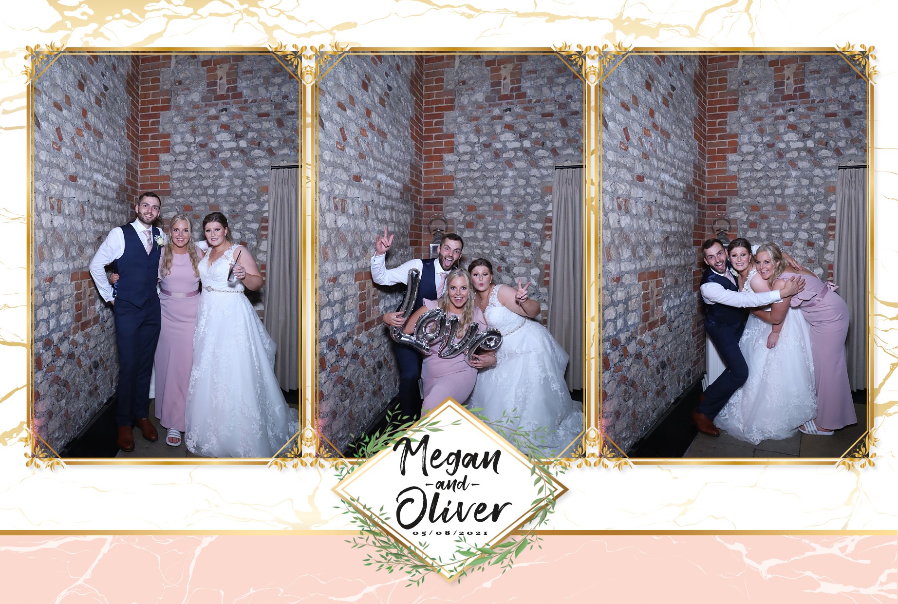 Oliver and Megan's Wedding | View more photos from the event at gallery.myphotoboothexperience.co.uk/u/MyPhotoBoothExperienceLtd/Oliver-and-Megans-Wedding
