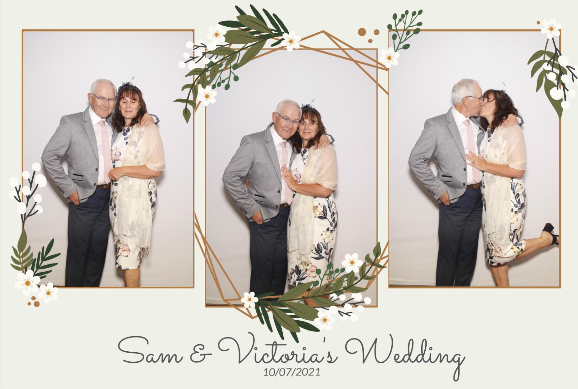Sam &  Victoria's Wedding | View more photos from the event at gallery.myphotoboothexperience.co.uk/u/MyPhotoBoothExperienceLtd/Sam-Victorias-Wedding