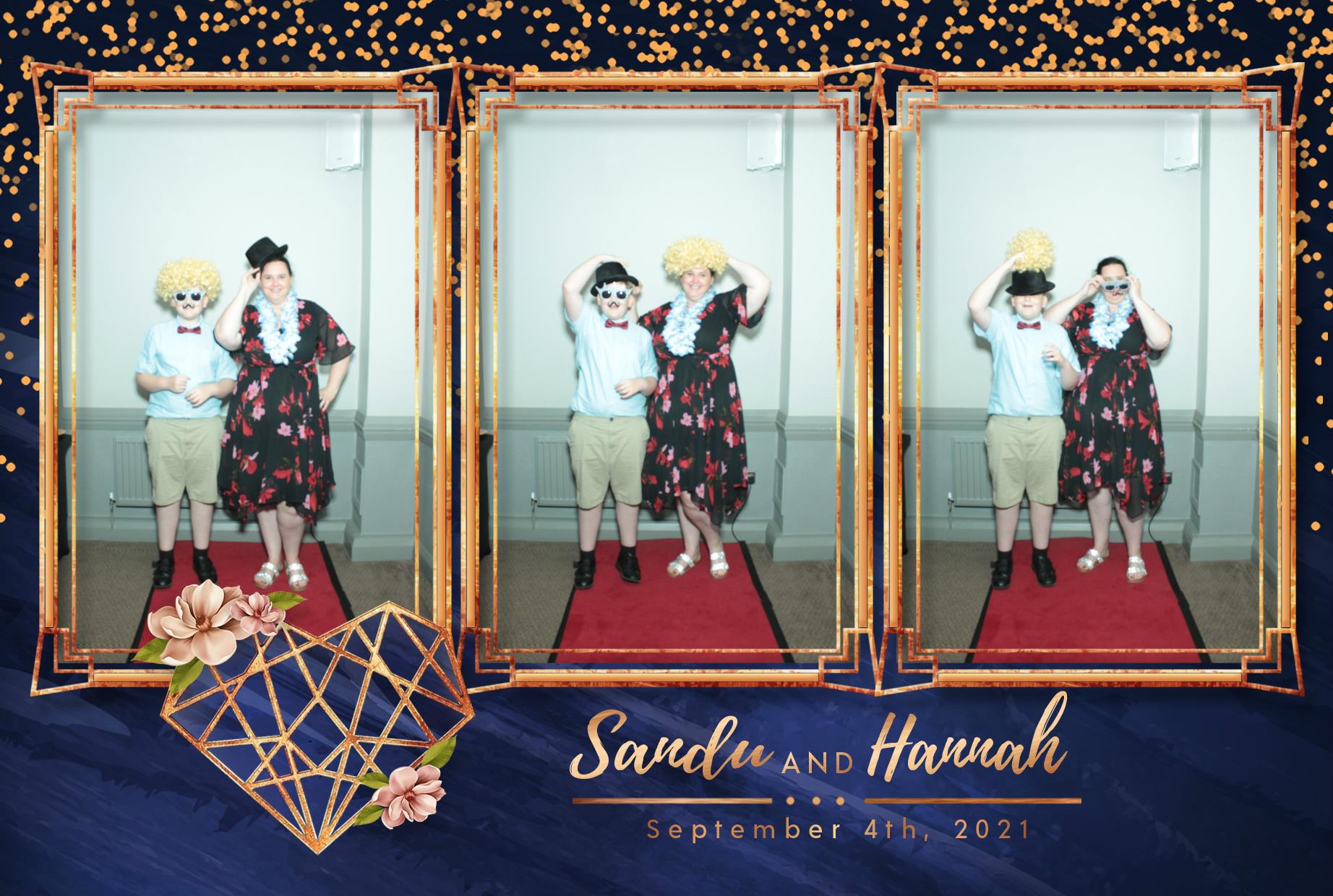Sandu and Hannah's Wedding | View more photos from the event at gallery.myphotoboothexperience.co.uk/u/MyPhotoBoothExperienceLtd/Sandu-and-Hannahs-Wedding