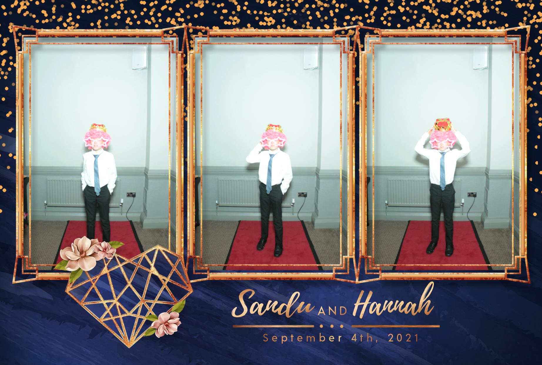 Sandu and Hannah's Wedding | View more photos from the event at gallery.myphotoboothexperience.co.uk/u/MyPhotoBoothExperienceLtd/Sandu-and-Hannahs-Wedding