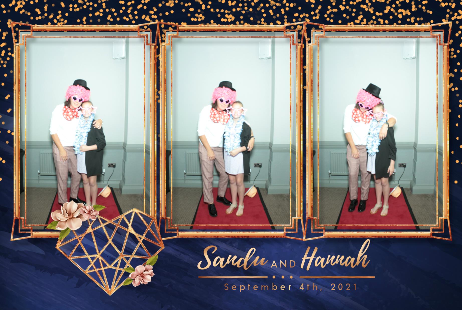 Sandu and Hannah's Wedding | View more photos from the event at gallery.myphotoboothexperience.co.uk/u/MyPhotoBoothExperienceLtd/Sandu-and-Hannahs-Wedding