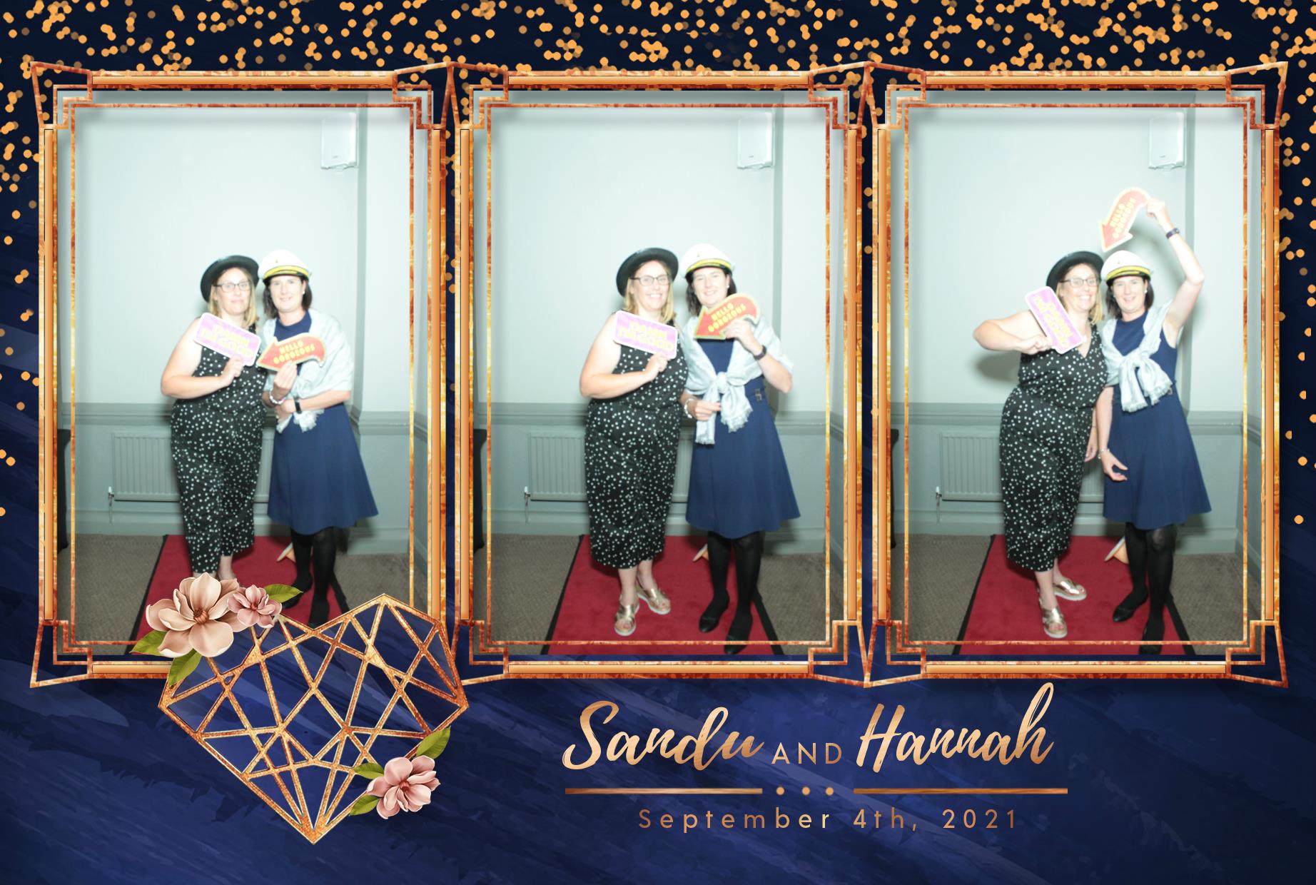 Sandu and Hannah's Wedding | View more photos from the event at gallery.myphotoboothexperience.co.uk/u/MyPhotoBoothExperienceLtd/Sandu-and-Hannahs-Wedding