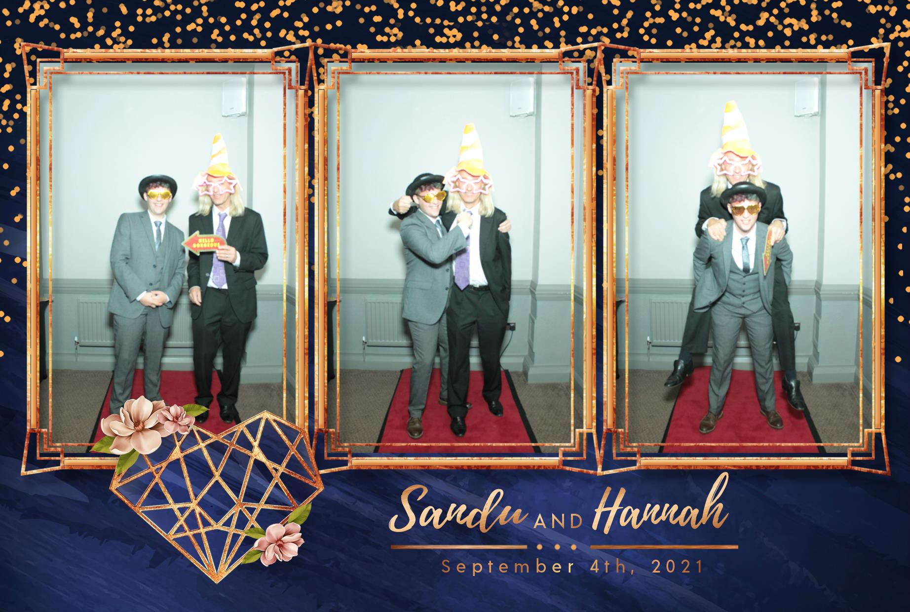 Sandu and Hannah's Wedding | View more photos from the event at gallery.myphotoboothexperience.co.uk/u/MyPhotoBoothExperienceLtd/Sandu-and-Hannahs-Wedding