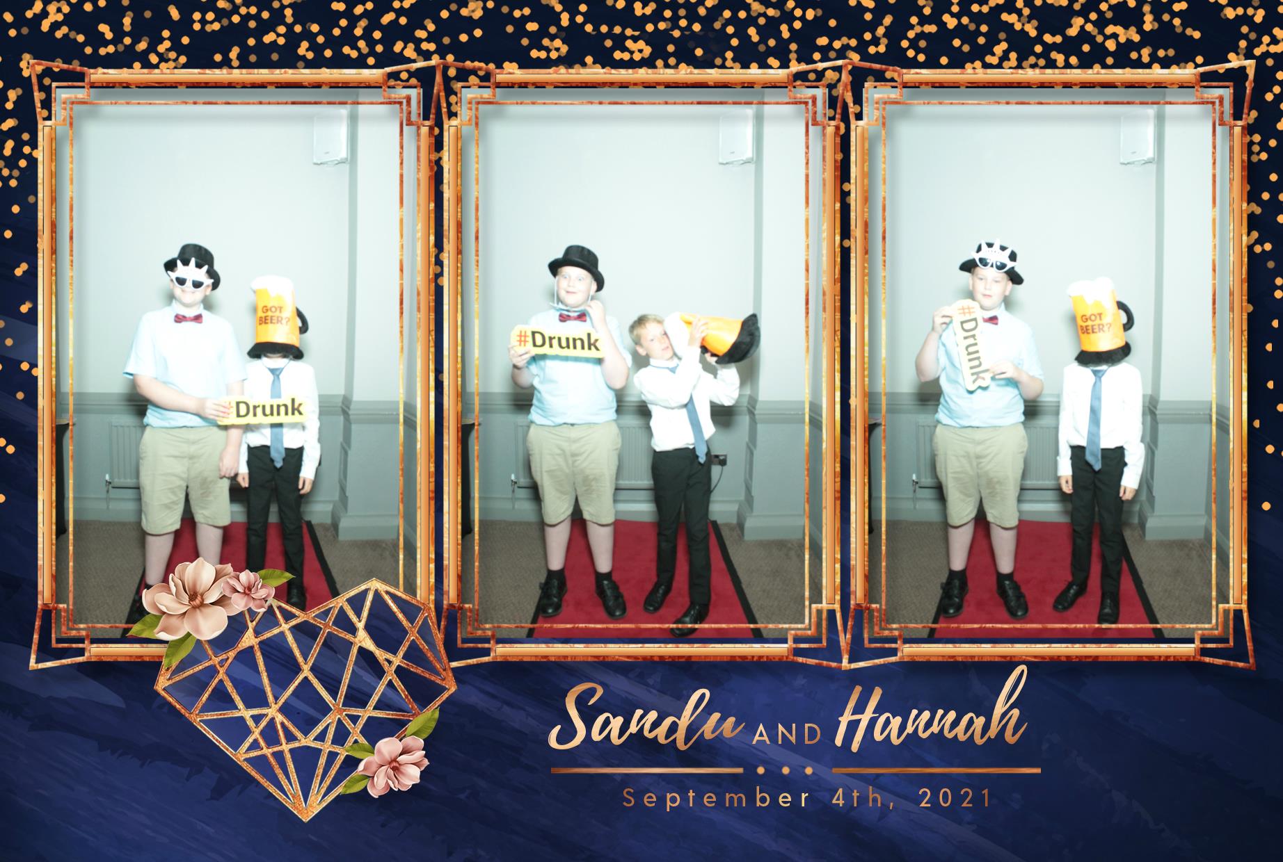 Sandu and Hannah's Wedding | View more photos from the event at gallery.myphotoboothexperience.co.uk/u/MyPhotoBoothExperienceLtd/Sandu-and-Hannahs-Wedding
