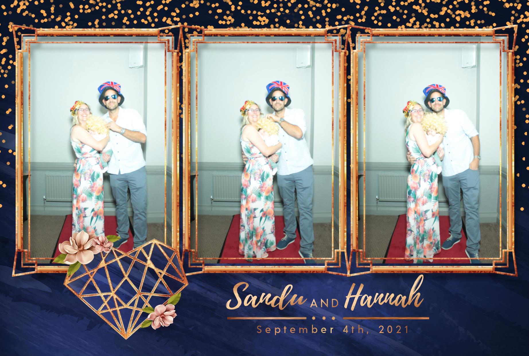 Sandu and Hannah's Wedding | View more photos from the event at gallery.myphotoboothexperience.co.uk/u/MyPhotoBoothExperienceLtd/Sandu-and-Hannahs-Wedding