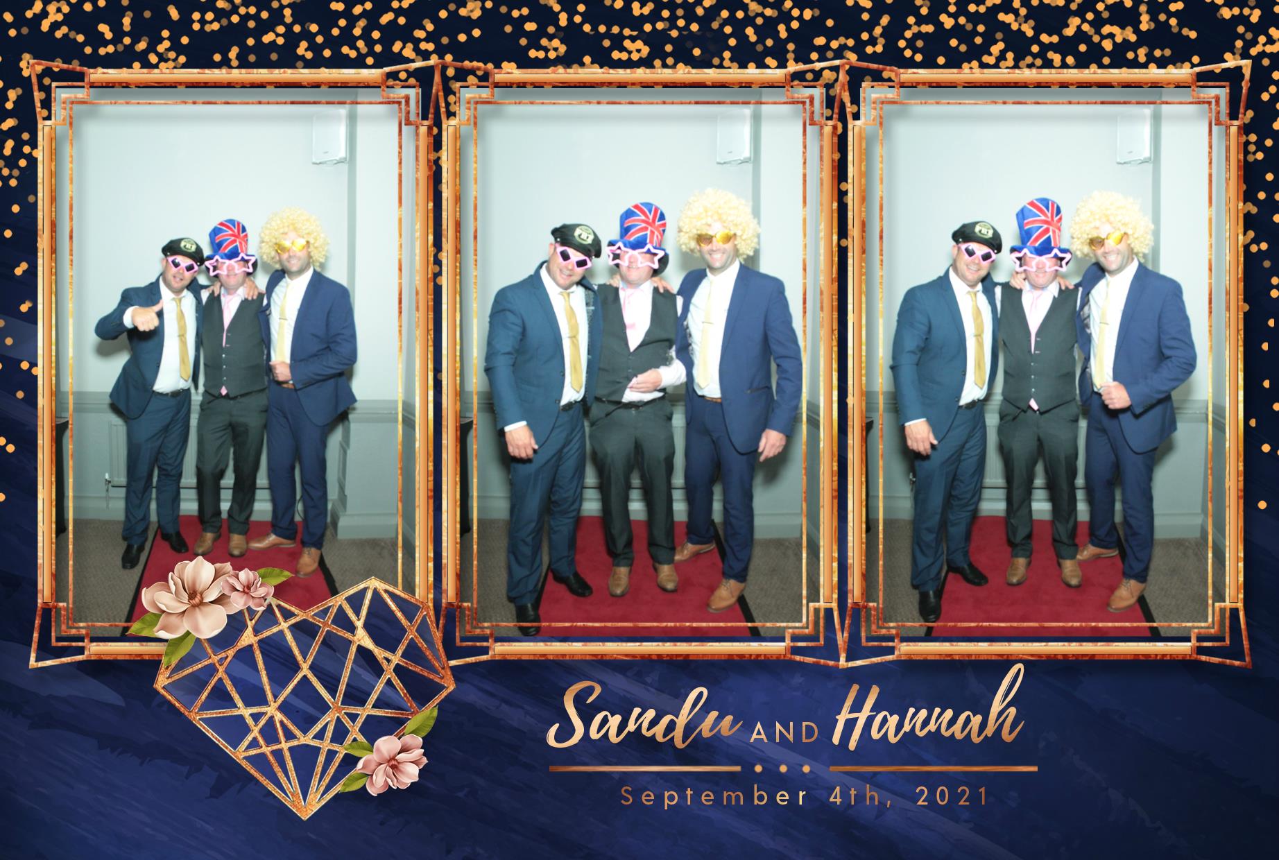 Sandu and Hannah's Wedding | View more photos from the event at gallery.myphotoboothexperience.co.uk/u/MyPhotoBoothExperienceLtd/Sandu-and-Hannahs-Wedding