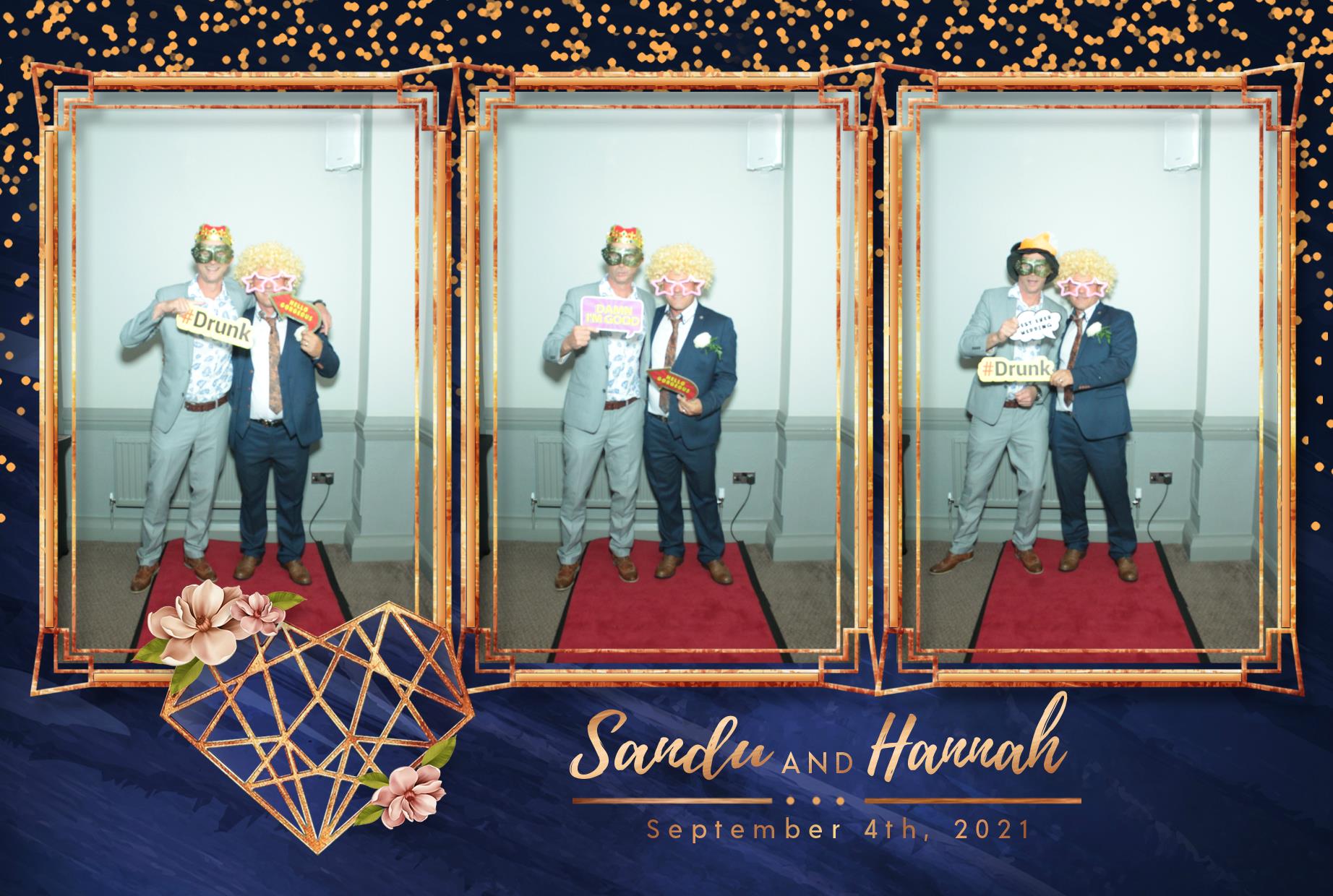 Sandu and Hannah's Wedding | View more photos from the event at gallery.myphotoboothexperience.co.uk/u/MyPhotoBoothExperienceLtd/Sandu-and-Hannahs-Wedding