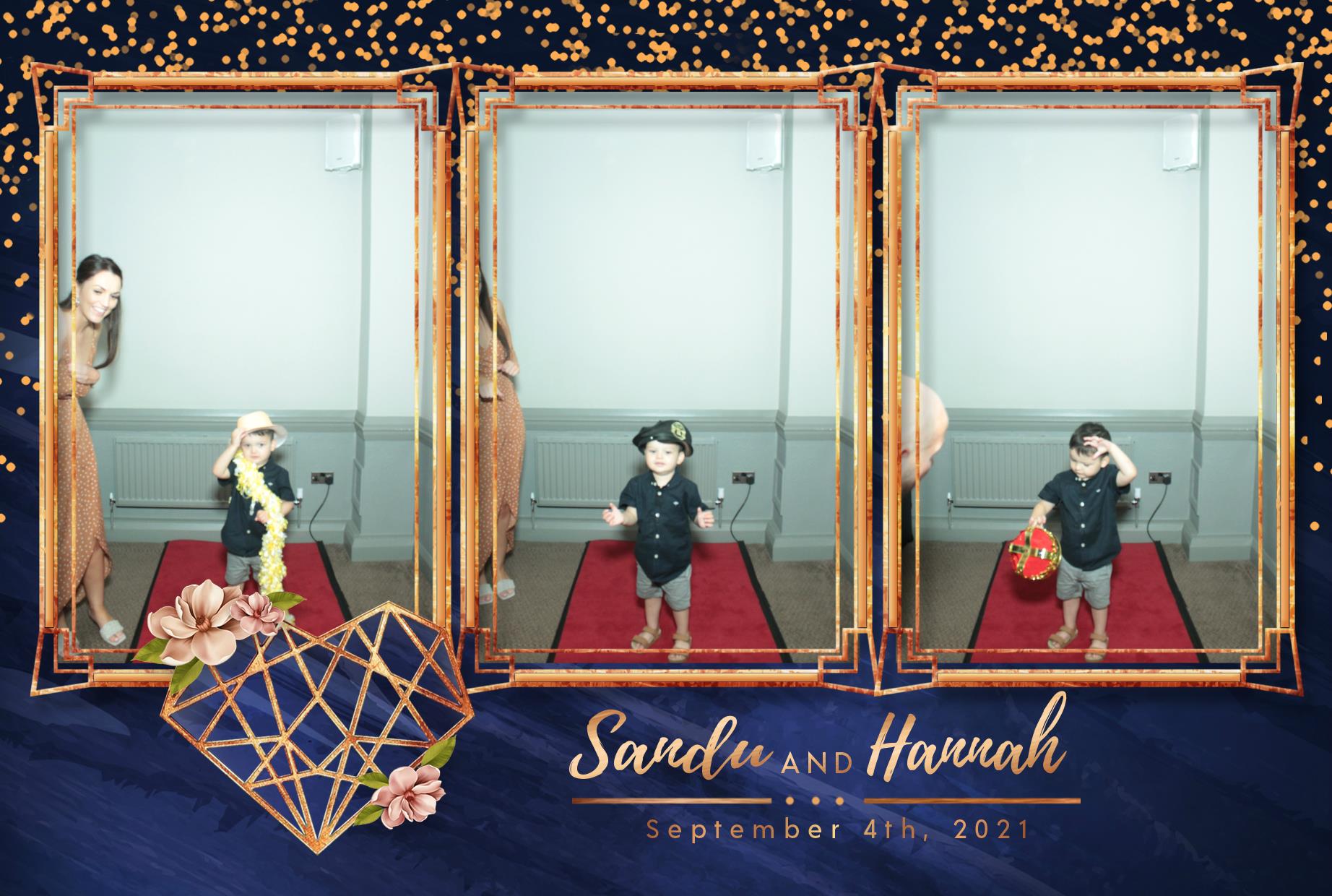 Sandu and Hannah's Wedding | View more photos from the event at gallery.myphotoboothexperience.co.uk/u/MyPhotoBoothExperienceLtd/Sandu-and-Hannahs-Wedding