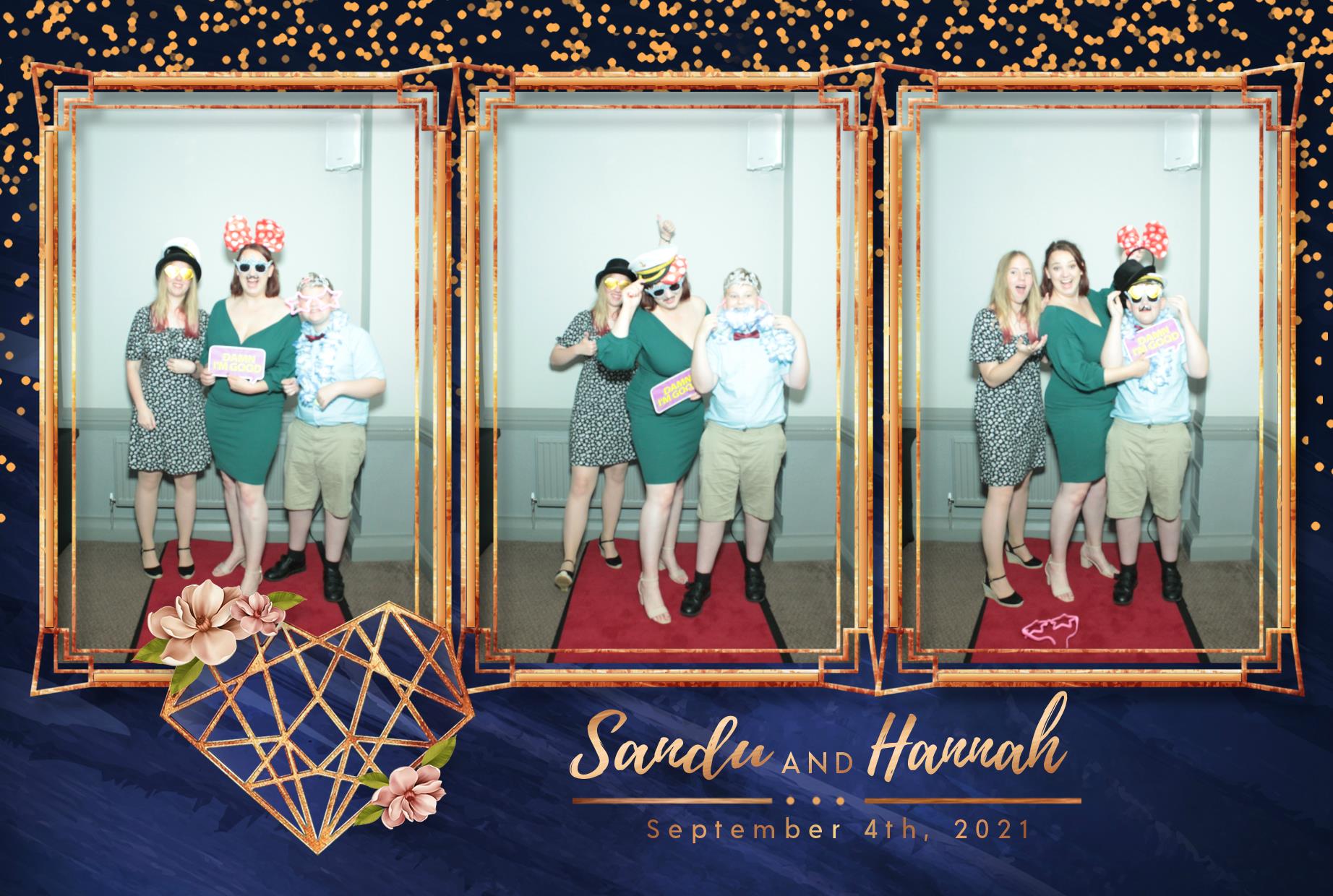 Sandu and Hannah's Wedding | View more photos from the event at gallery.myphotoboothexperience.co.uk/u/MyPhotoBoothExperienceLtd/Sandu-and-Hannahs-Wedding