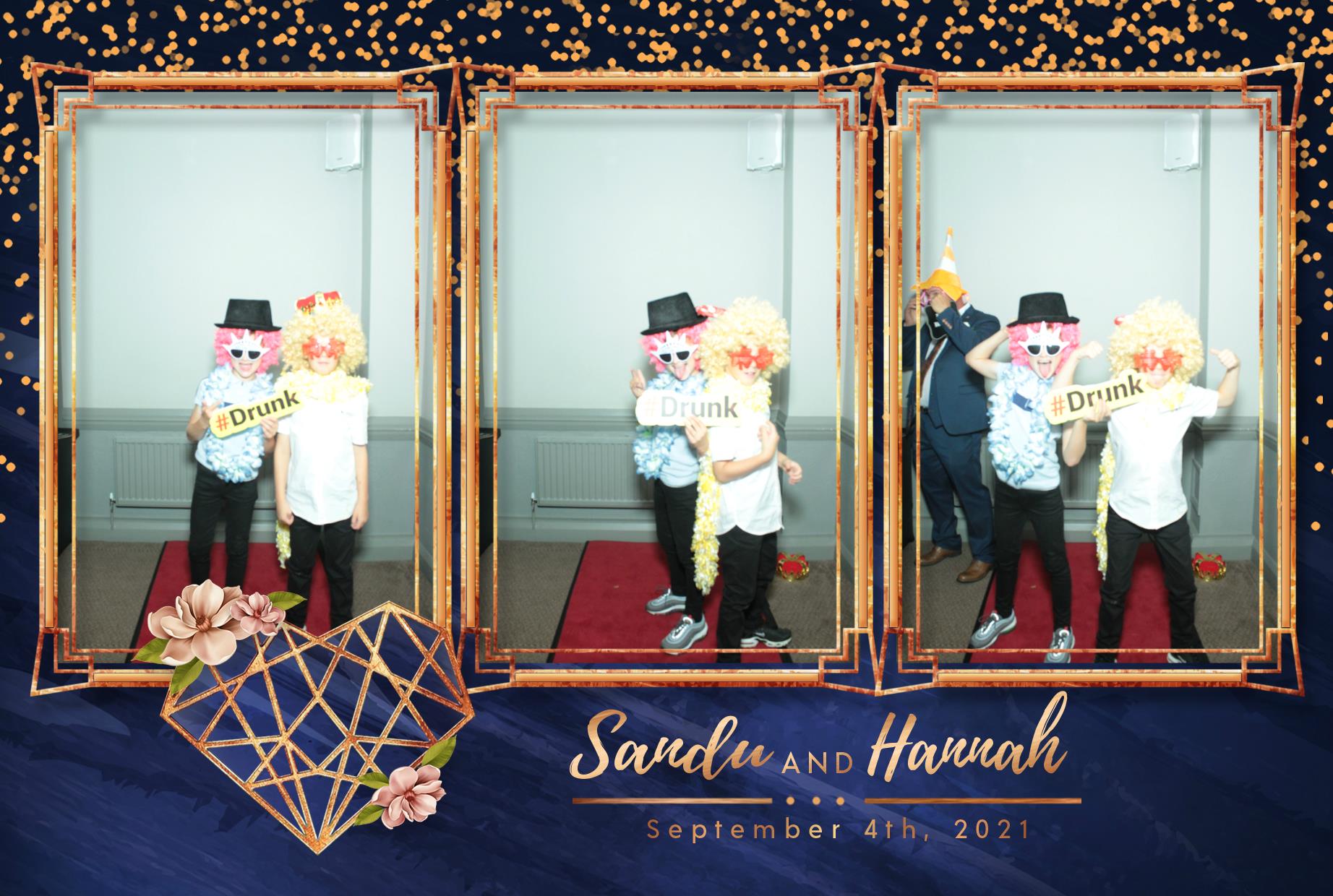 Sandu and Hannah's Wedding | View more photos from the event at gallery.myphotoboothexperience.co.uk/u/MyPhotoBoothExperienceLtd/Sandu-and-Hannahs-Wedding