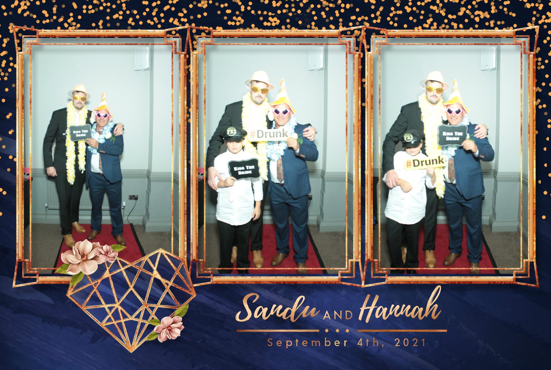 Sandu and Hannah's Wedding | View more photos from the event at gallery.myphotoboothexperience.co.uk/u/MyPhotoBoothExperienceLtd/Sandu-and-Hannahs-Wedding