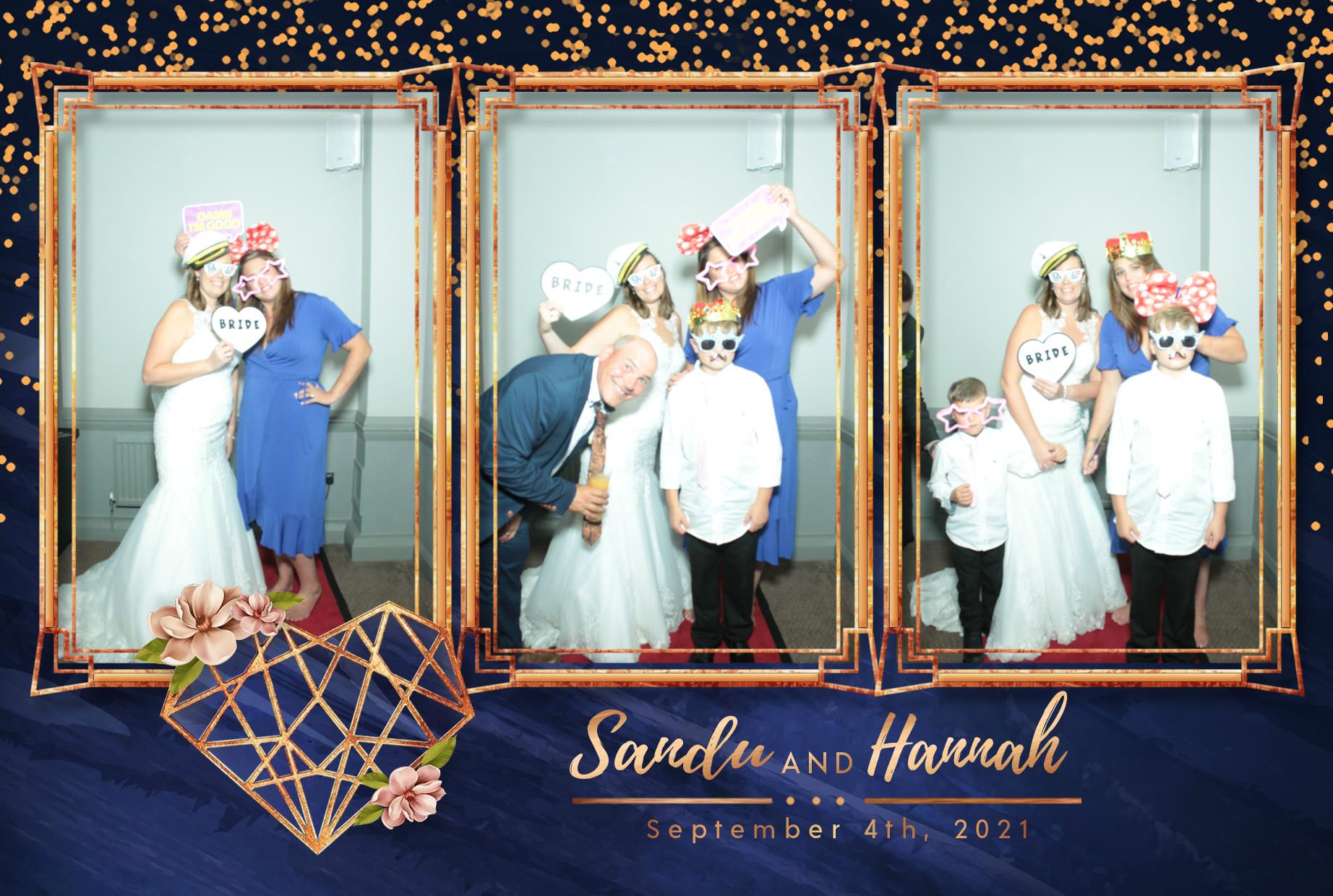 Sandu and Hannah's Wedding | View more photos from the event at gallery.myphotoboothexperience.co.uk/u/MyPhotoBoothExperienceLtd/Sandu-and-Hannahs-Wedding