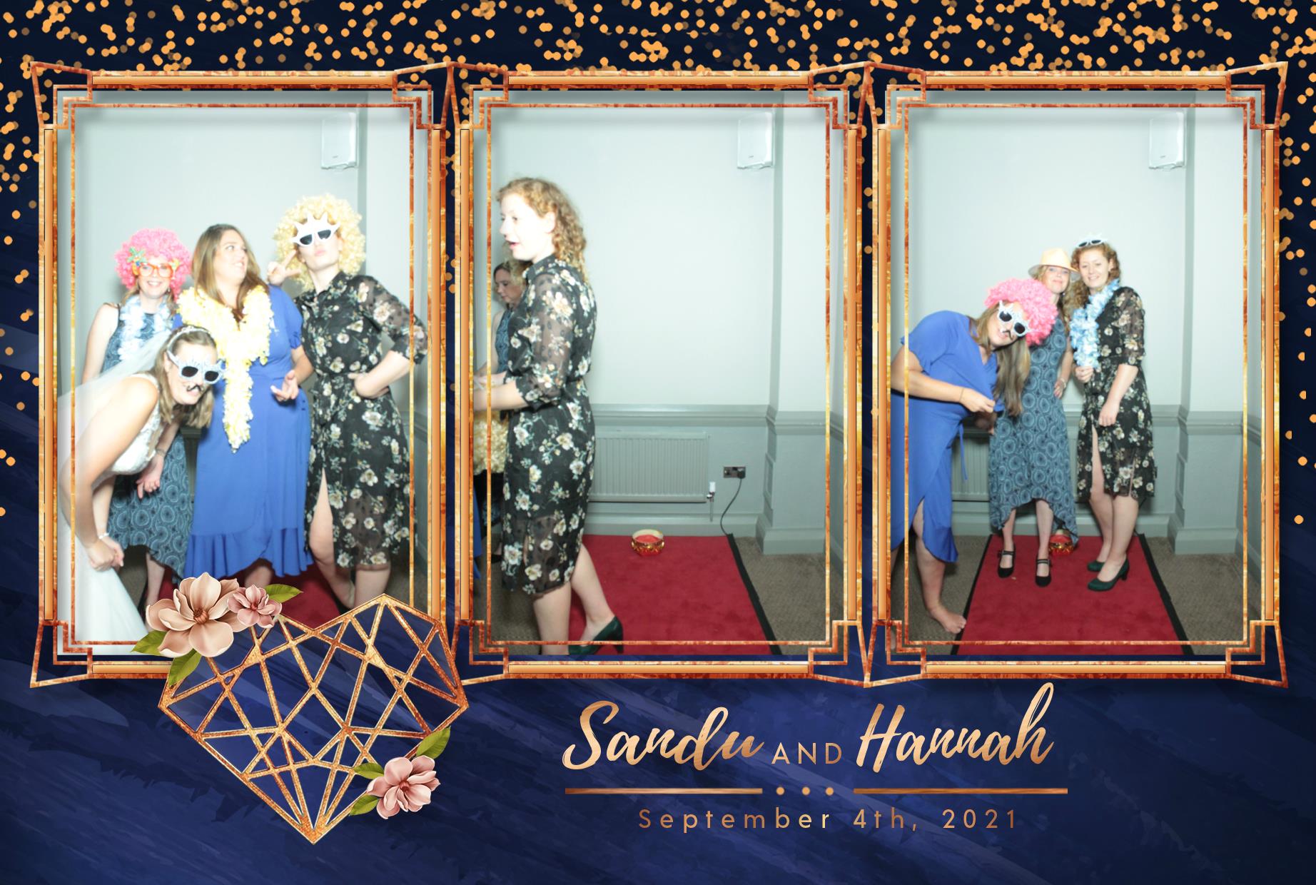 Sandu and Hannah's Wedding | View more photos from the event at gallery.myphotoboothexperience.co.uk/u/MyPhotoBoothExperienceLtd/Sandu-and-Hannahs-Wedding