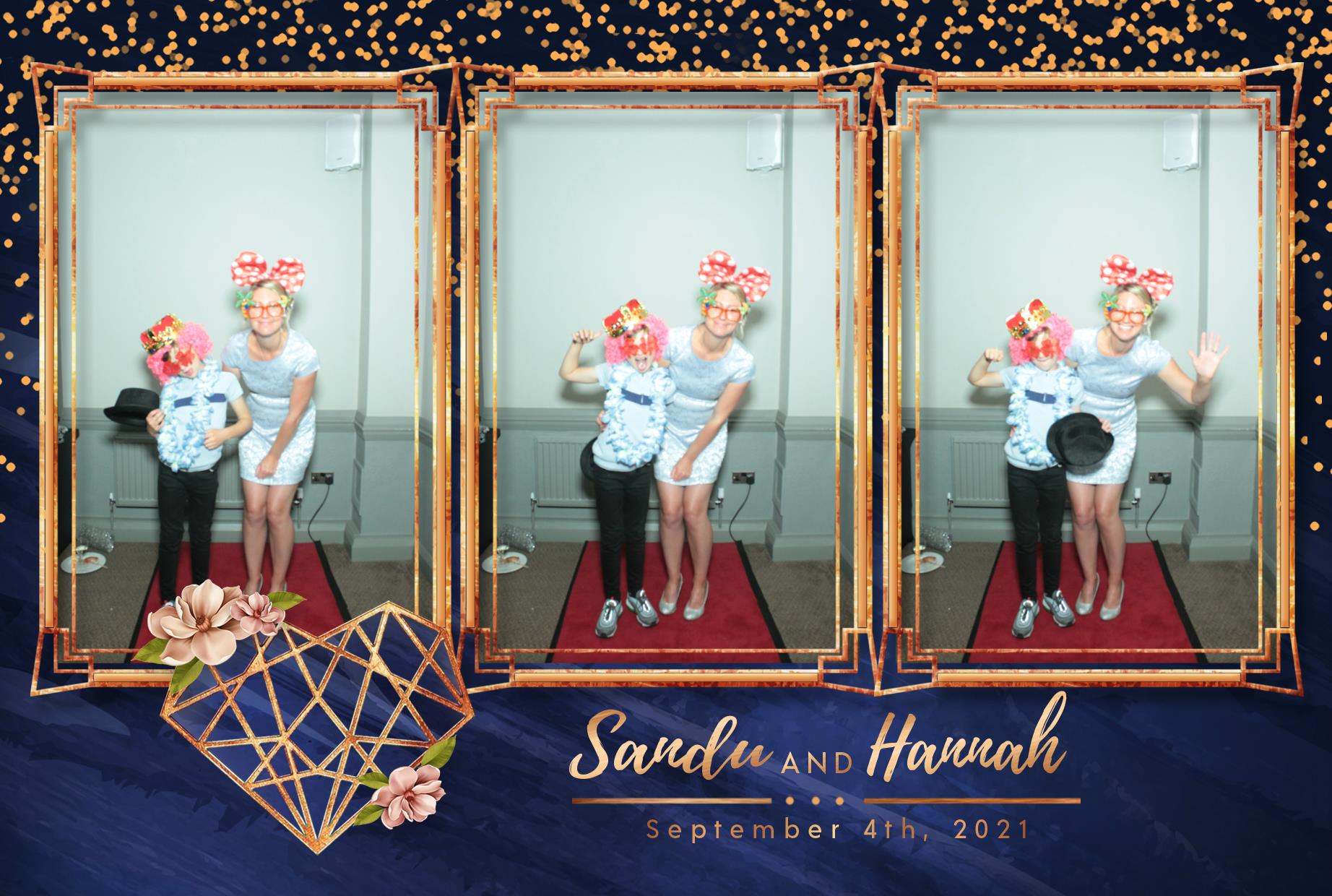 Sandu and Hannah's Wedding | View more photos from the event at gallery.myphotoboothexperience.co.uk/u/MyPhotoBoothExperienceLtd/Sandu-and-Hannahs-Wedding