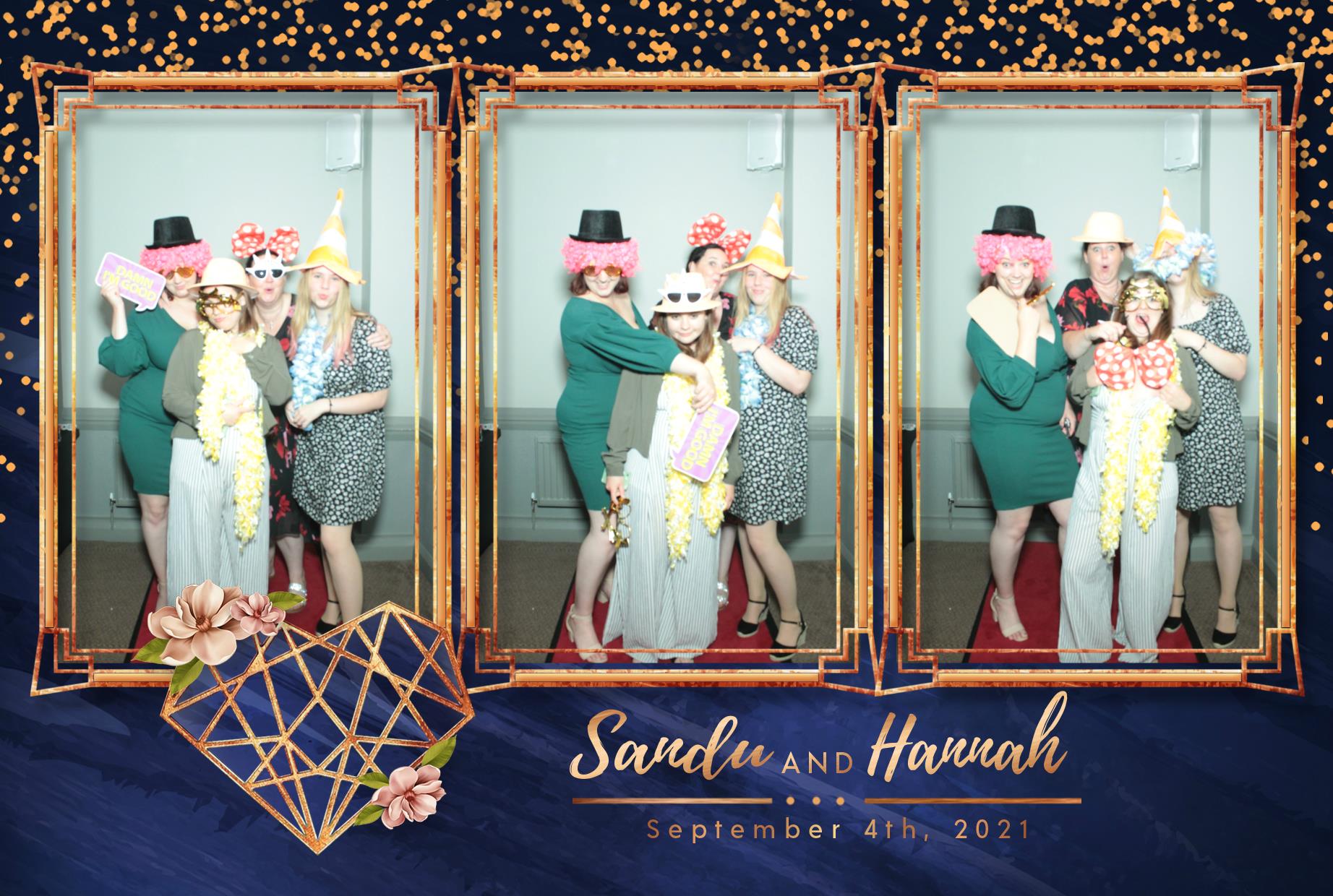 Sandu and Hannah's Wedding | View more photos from the event at gallery.myphotoboothexperience.co.uk/u/MyPhotoBoothExperienceLtd/Sandu-and-Hannahs-Wedding