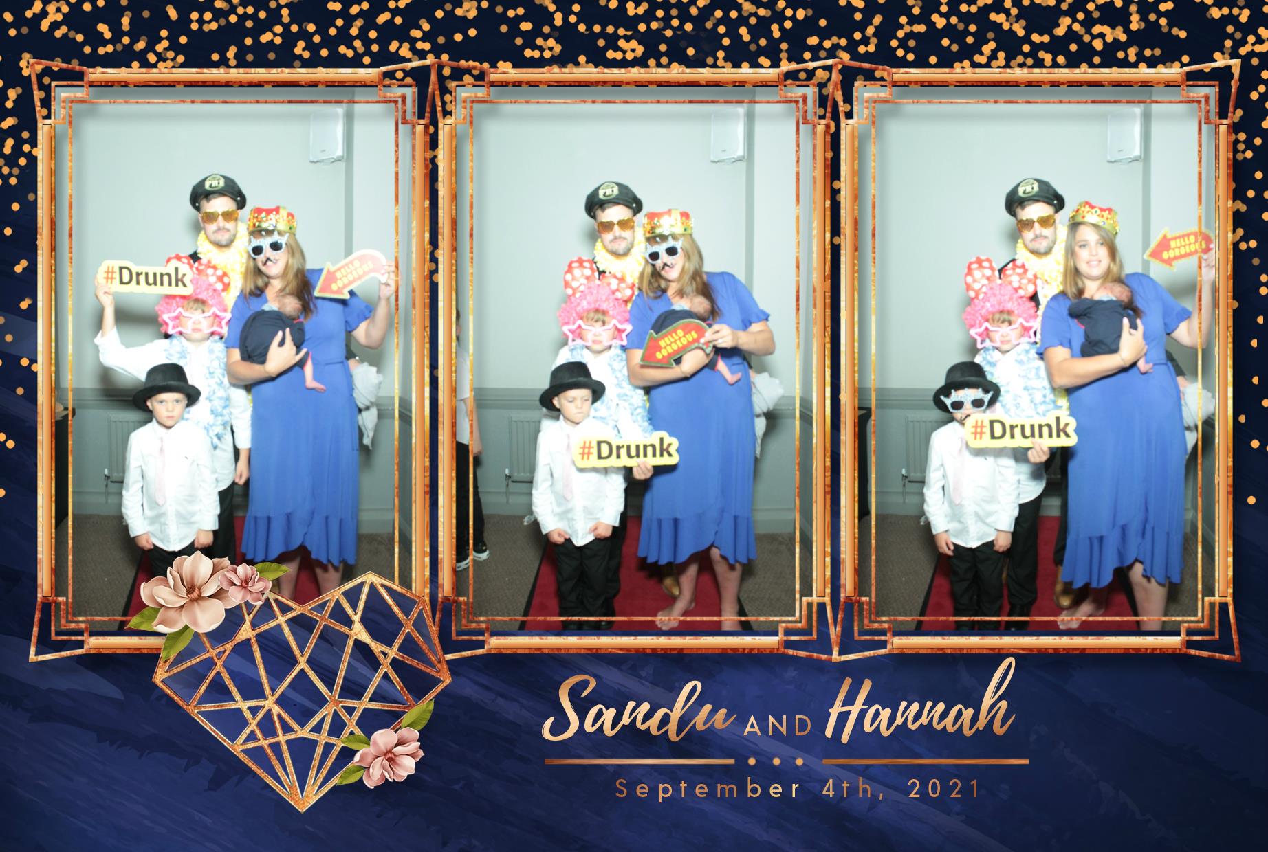 Sandu and Hannah's Wedding | View more photos from the event at gallery.myphotoboothexperience.co.uk/u/MyPhotoBoothExperienceLtd/Sandu-and-Hannahs-Wedding